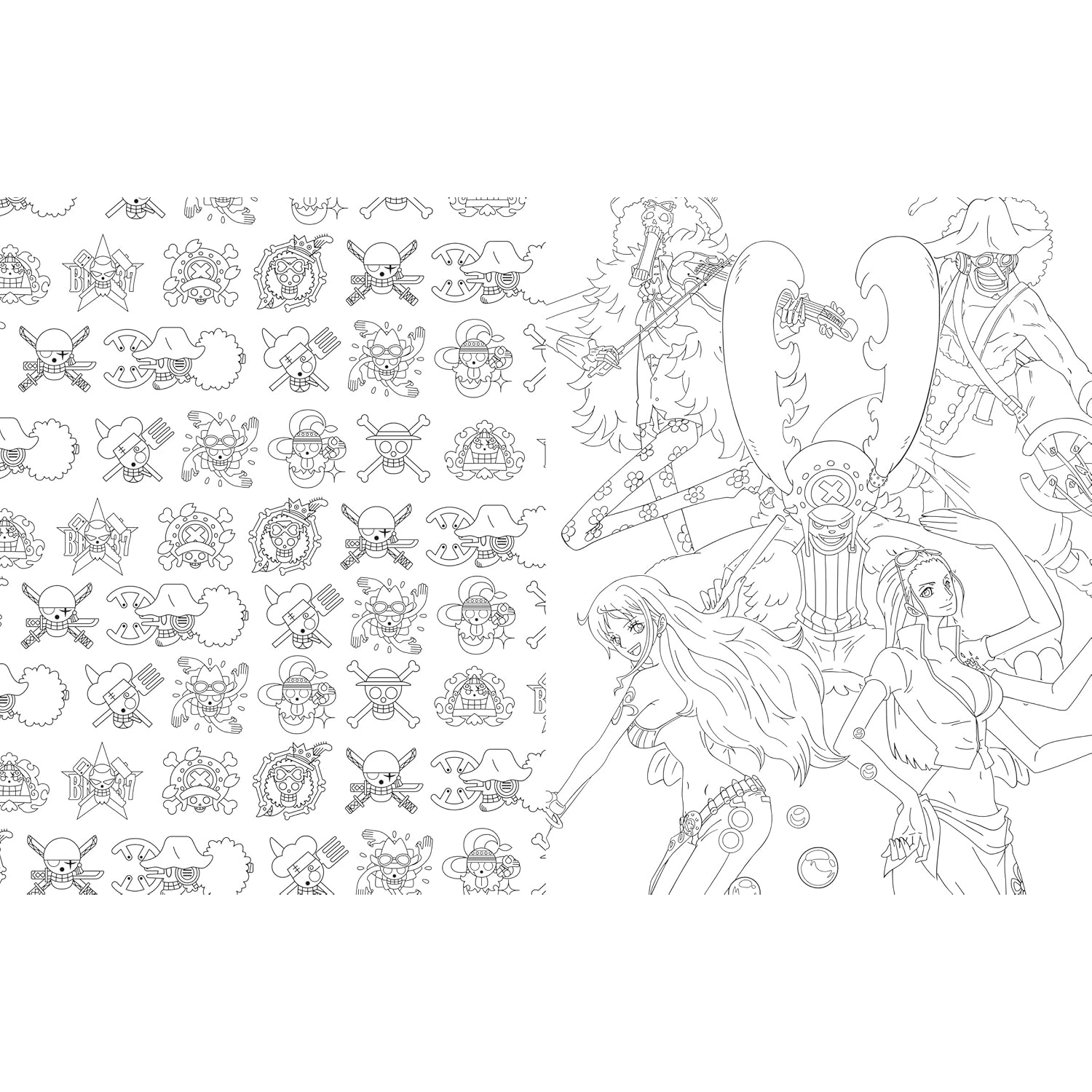 One Piece: The Official Coloring Book - Game Nerdz