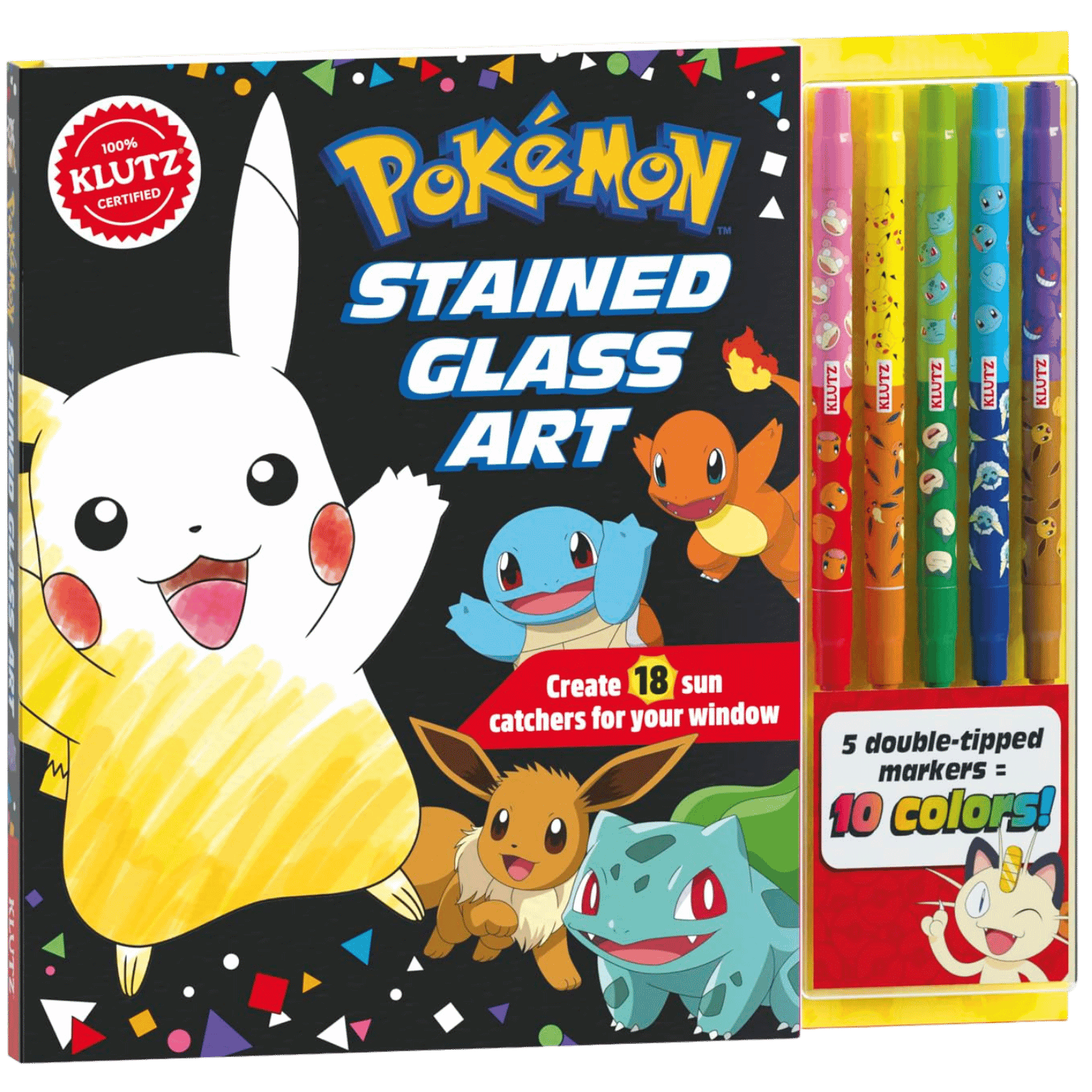 Klutz: Pokemon Stained Glass Art - Game Nerdz Klutz: Pokemon Stained Glass Art - Game Nerdz