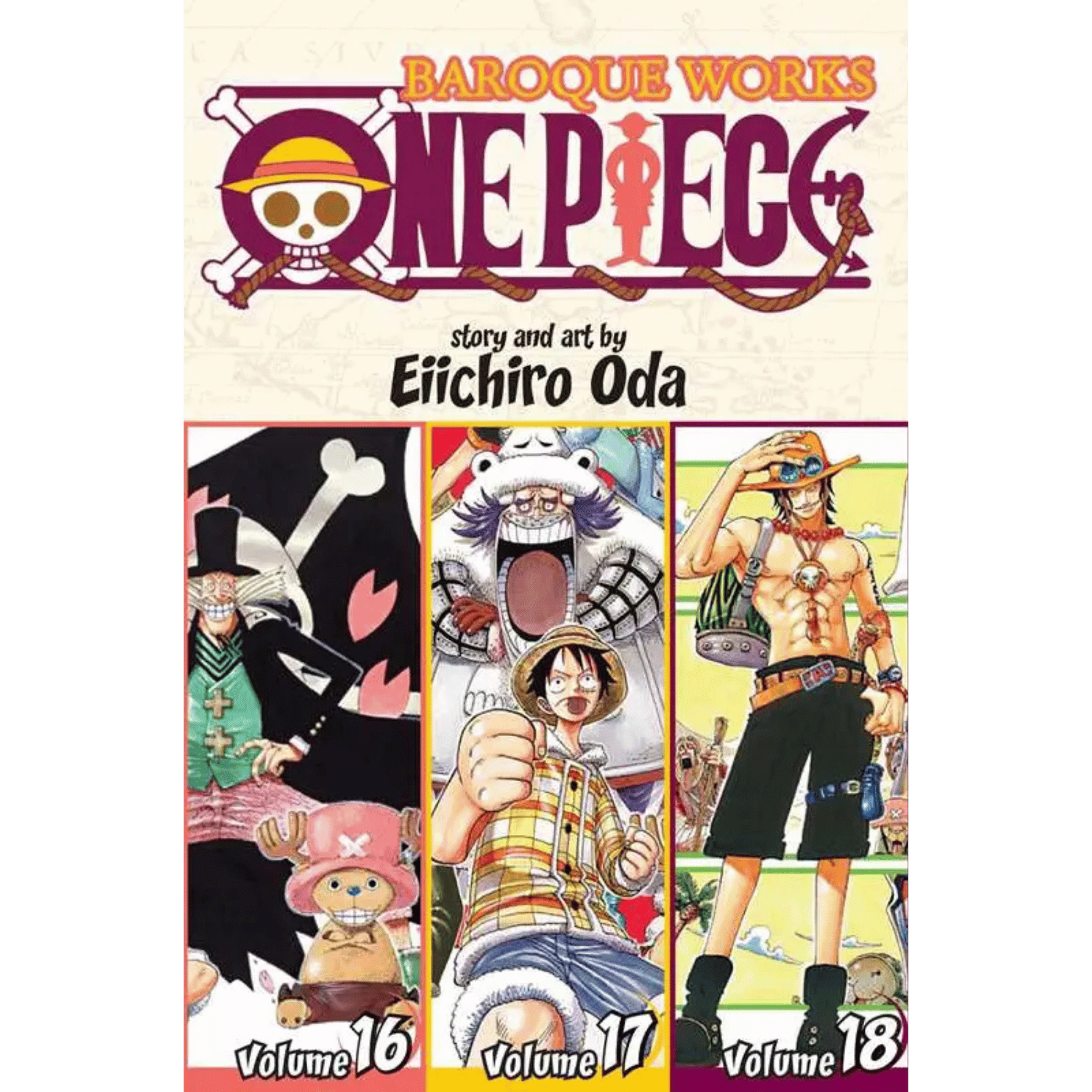 Shonen Jump Manga: One Piece - Omnibus Edition Vol. 6 (16-17-18