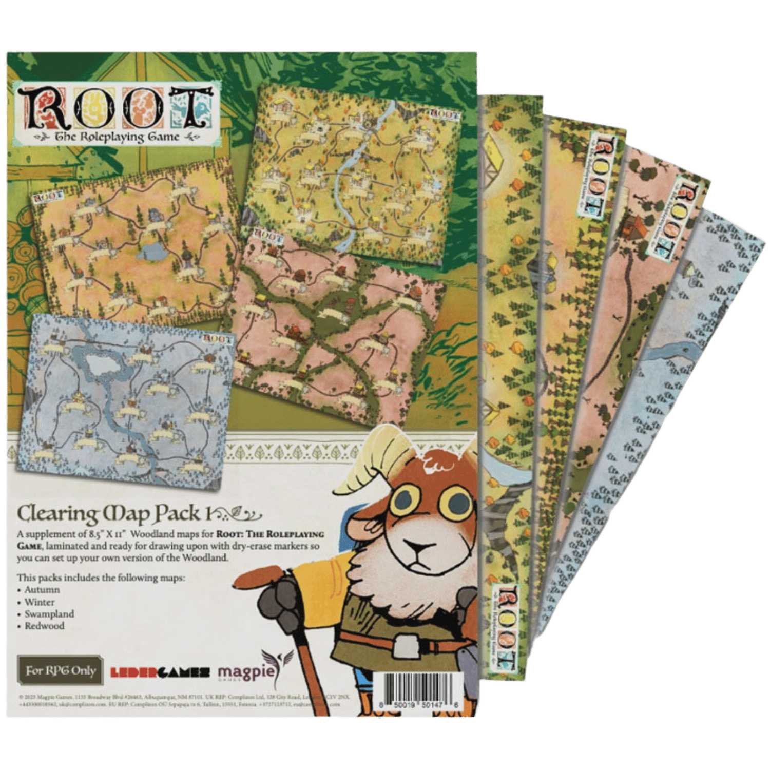 Root Rpg Map Root RPG: Ruins & Expeditions - Clearing Map Pack 1 - Game Nerdz