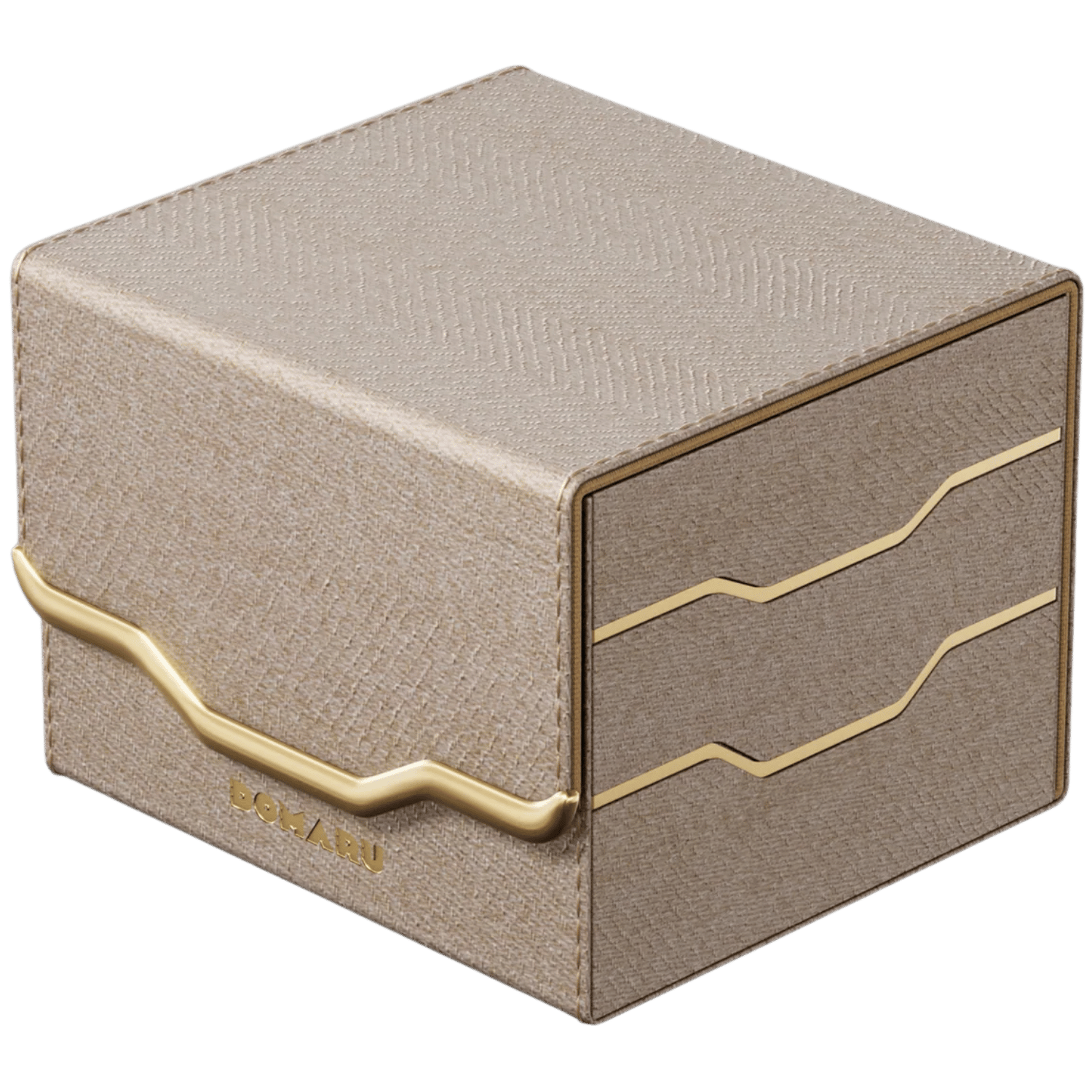 DOMARU Deck Box: Armory Collection - Alabaster - Horizon 100+