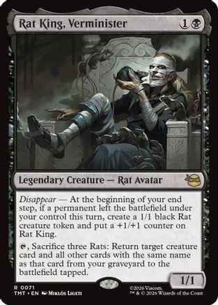 new rat cards mtg Magic: The Gathering - Pack look at the top five cards of your library THE RATS HAVE A NEW