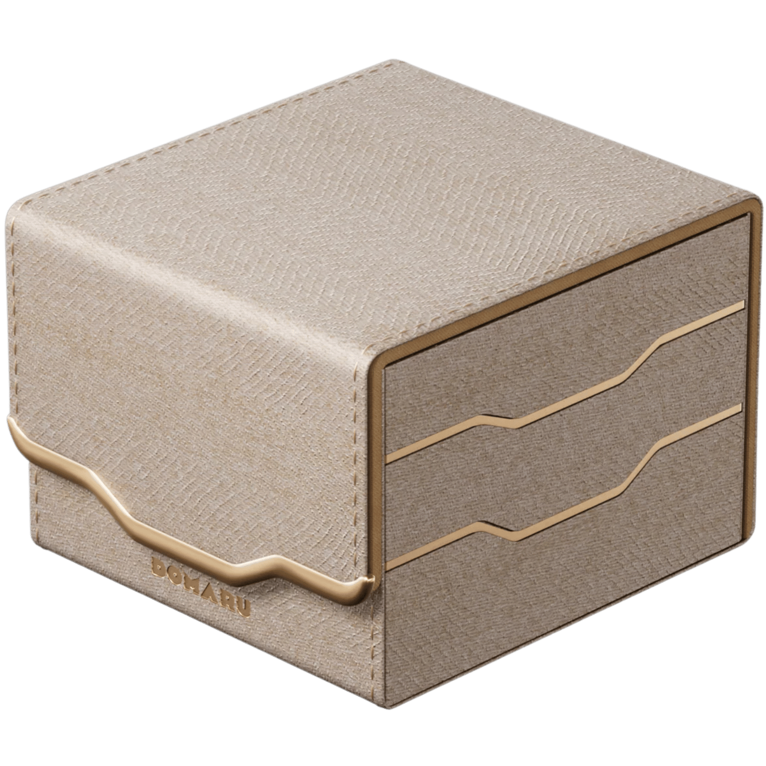 DOMARU Deck Box: Armory Collection - Alabaster - Horizon 133+