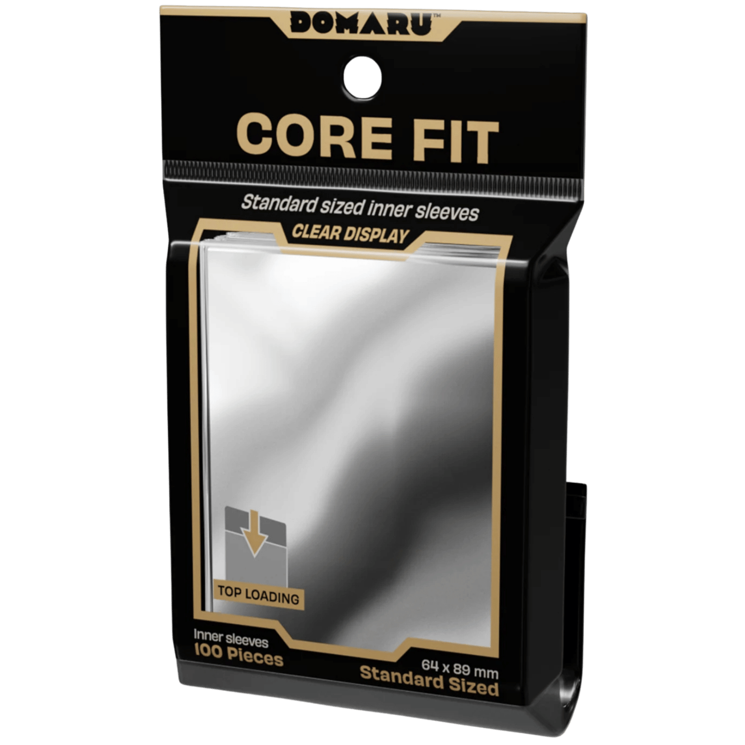 DOMARU Sleeves: Clear - Core Fit Standard Sized Inner Sleeves (100ct) (PREORDER) - Game Nerdz DOMARU Sleeves: Clear - Core Fit Standard Sized Inner Sleeves (100ct) (PREORDER) - Game Nerdz