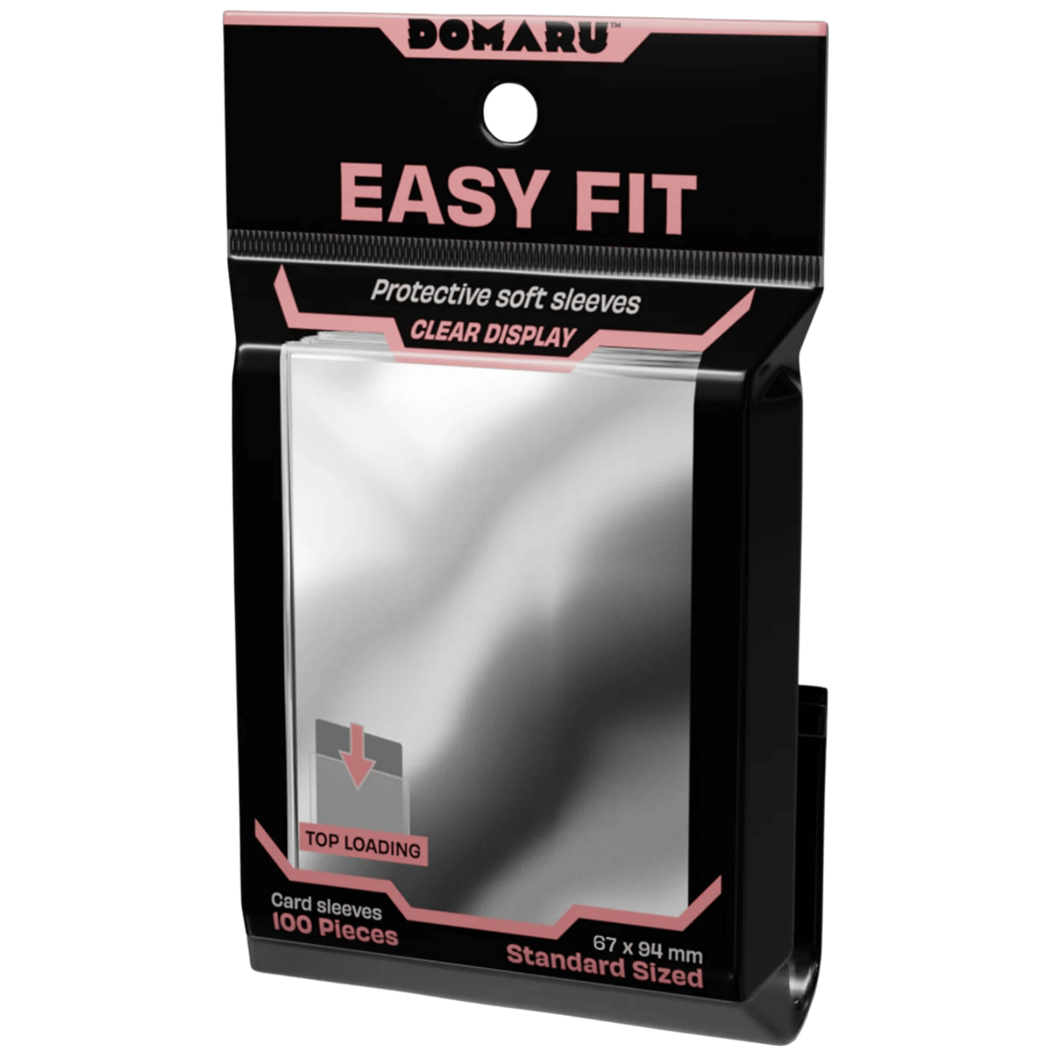 DOMARU Sleeves: Clear - Easy Fit Standard Sized Soft Sleeves (100ct)  (PREORDER) - Game Nerdz