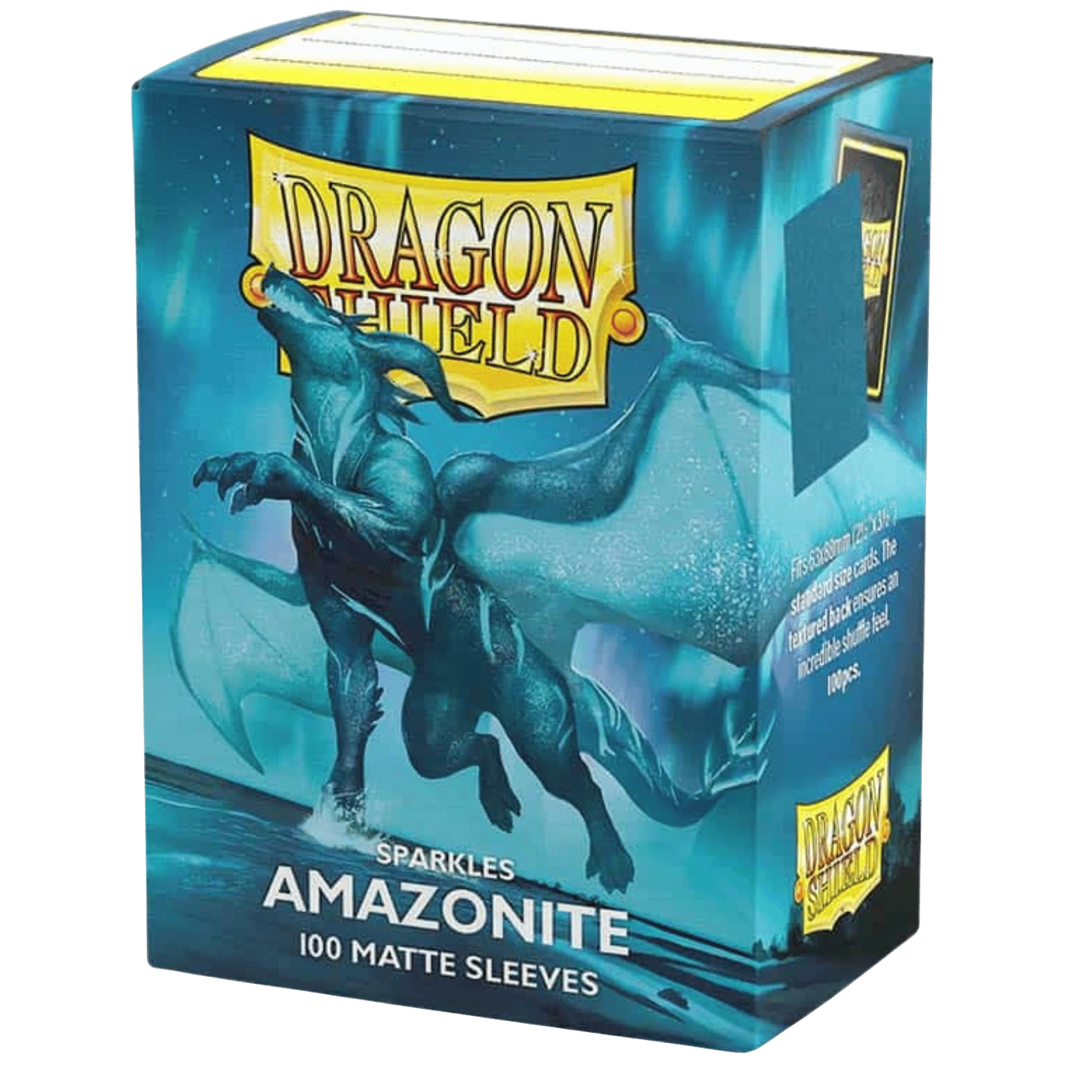 Dragon Shield: Sparkles - Amazonite - Matte (100ct) (PREORDER 