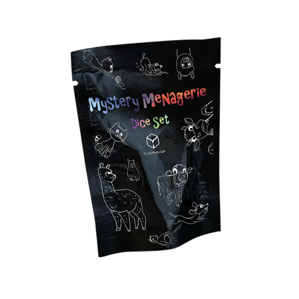Mystery Menagerie Polyhedral 7pcs Dice Set - Blind Pack (PREORDER