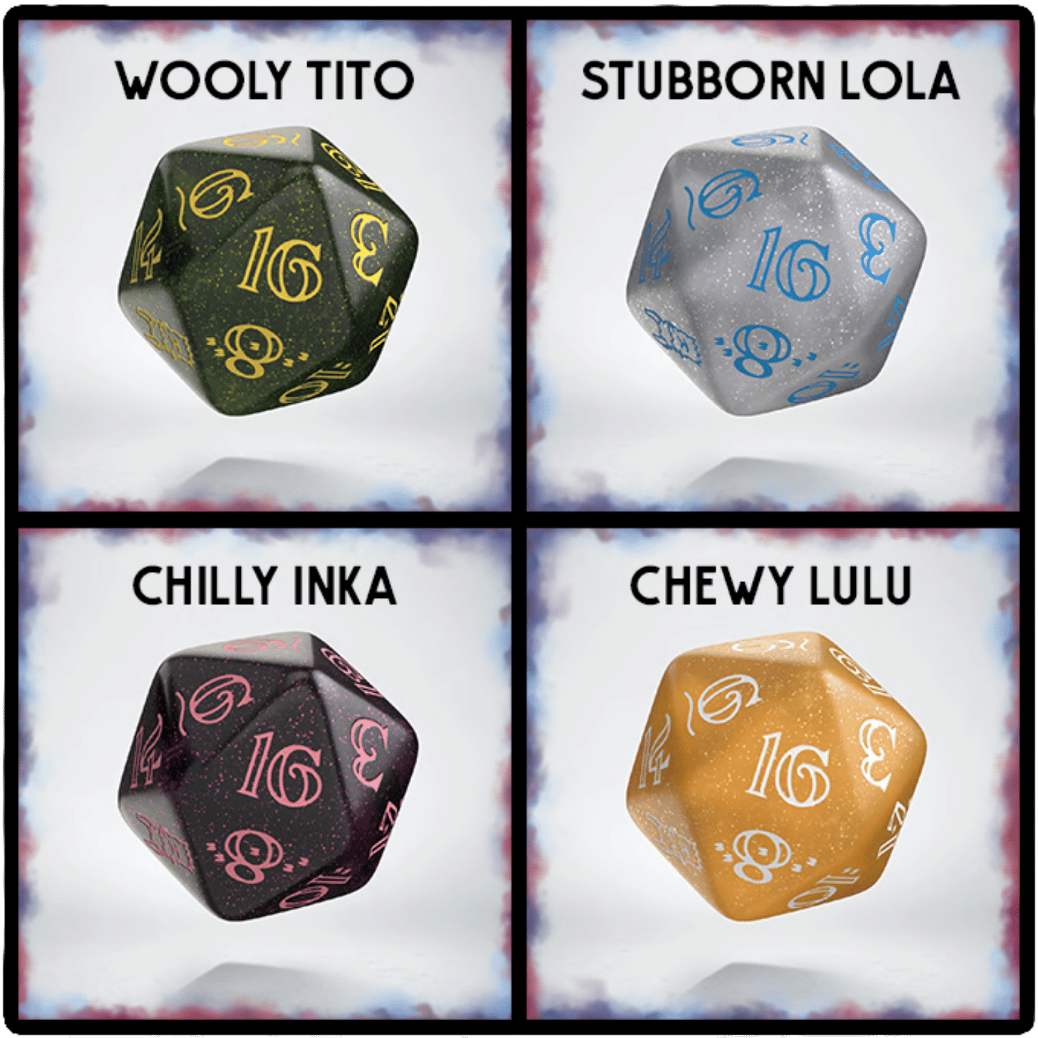 Mystery Menagerie Polyhedral 7pcs Dice Set - Blind Pack (PREORDER