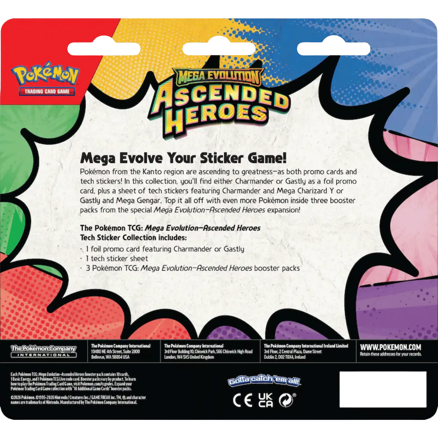 Pokemon: Mega Evolution - Ascended Heroes - Tech Sticker