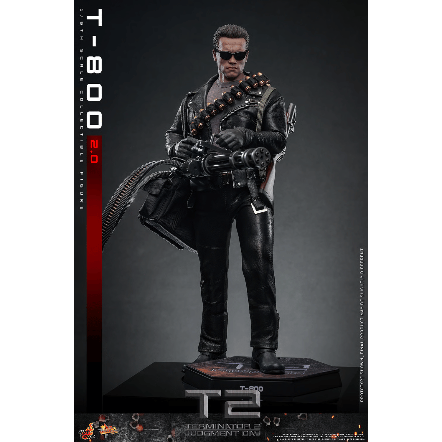 Terminator 2: Judgment Day: T-800 (2.0) MMS795 - 1/6th Scale