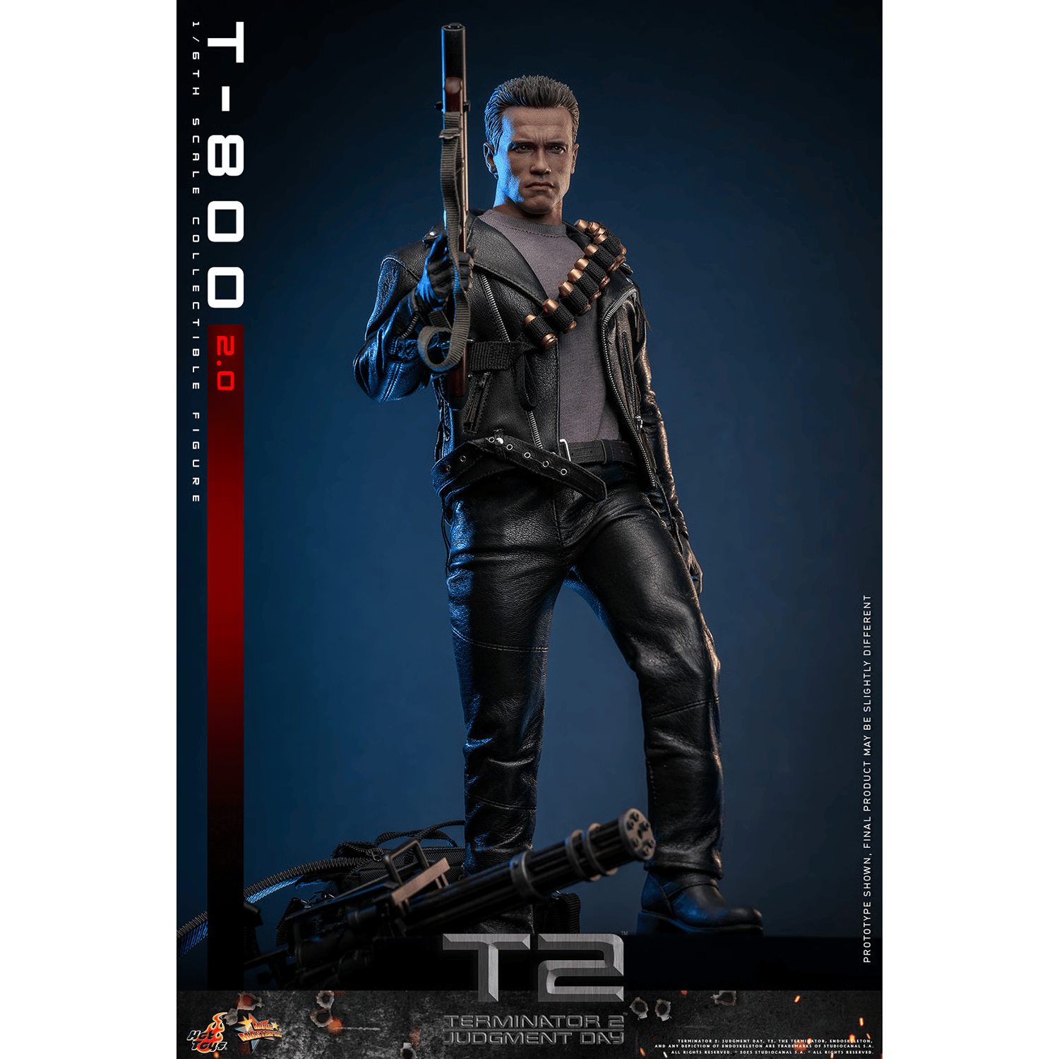 ミリタリー TERMINATOR 2 Terminator 2: Judgment Day: T-800 (2.0) MMS795 - 1/6th Scale