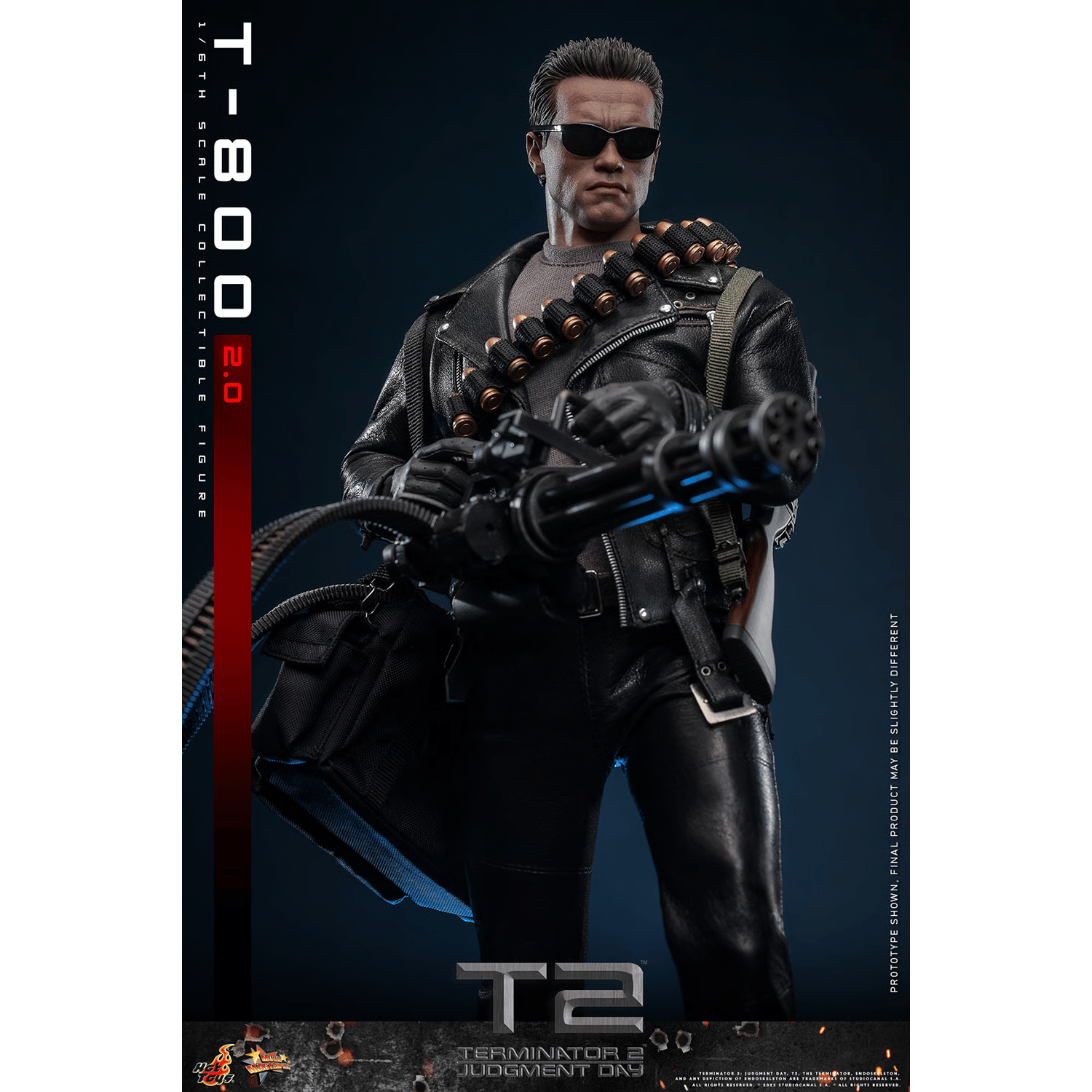 Terminator 2: Judgment Day: T-800 (2.0) MMS795 - 1/6th Scale