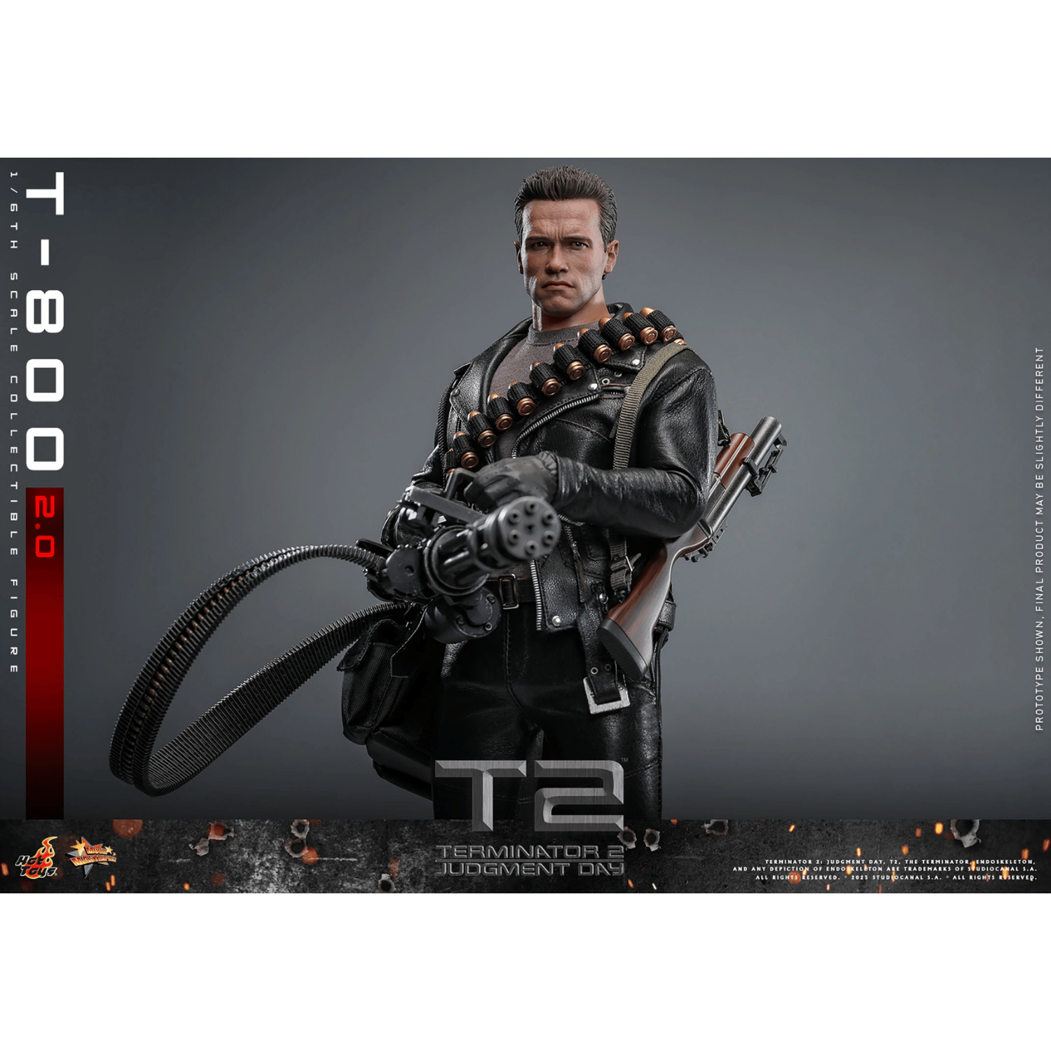 Terminator 2: Judgment Day: T-800 (2.0) MMS795 - 1/6th Scale