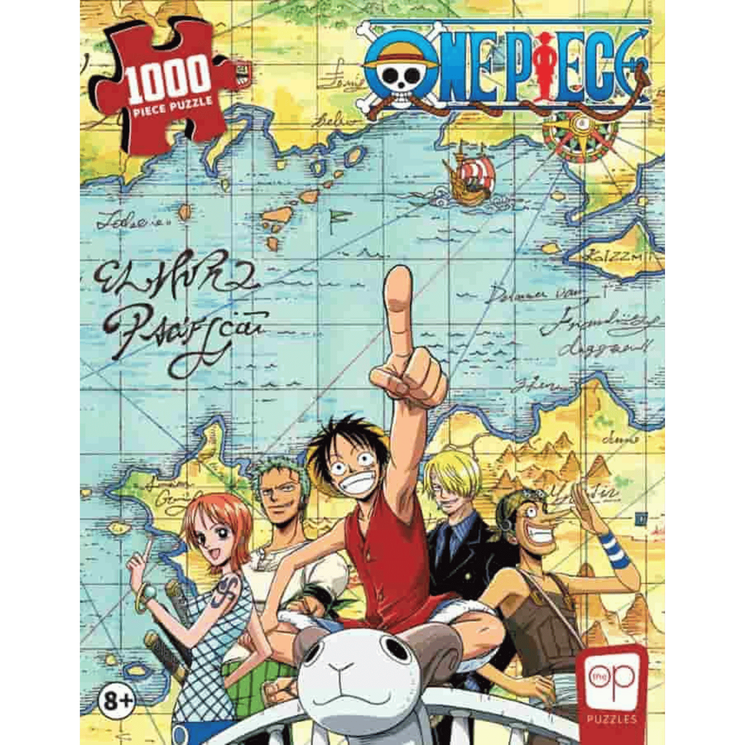One Piece: Sailing the Going Merry - Puzzle (1000pcs) - Game Nerdz