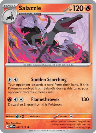 Salazzle - 035/217 35 - ME Ascended Heroes - Game Nerdz