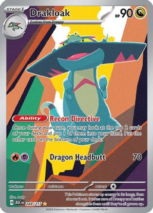 Drakloak - 248/217 248 - ME Ascended Heroes Holofoil - Game Nerdz