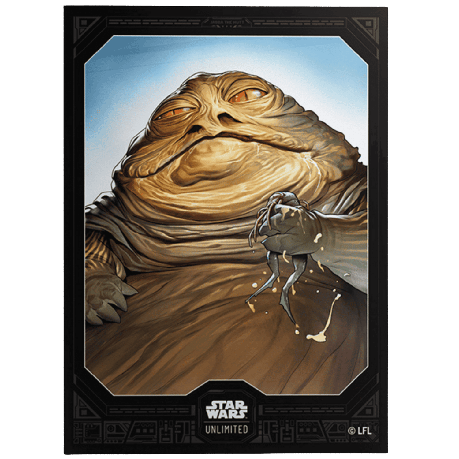 Star Wars Unlimited Premium Art Sleeves Jabba the Hutt Star Wars Unlimited Premium Art Sleeves Jabba the Hutt