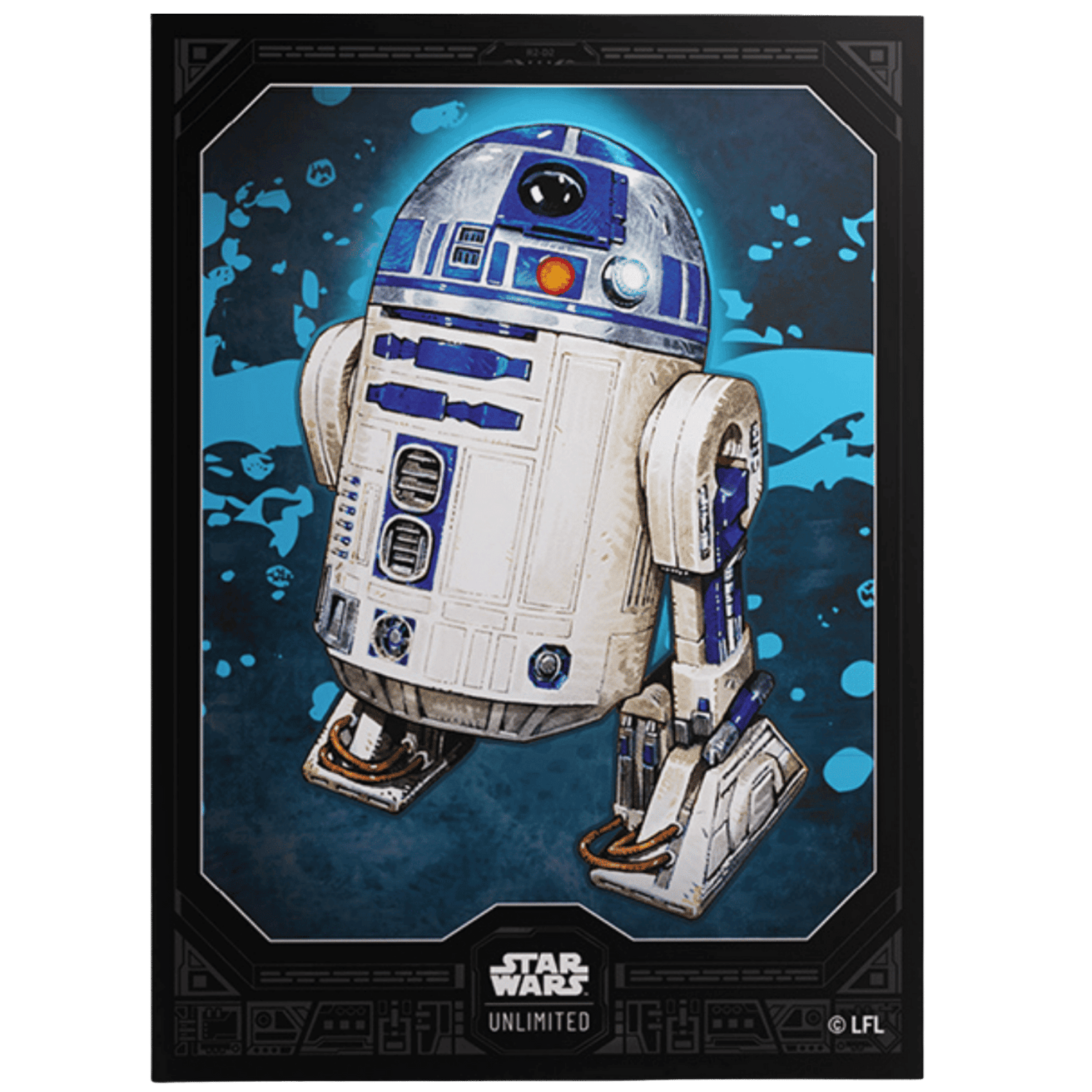 Gamegenic Sleeves: Star Wars Unlimited - R2-D2 (PREORDER) - Game Nerdz