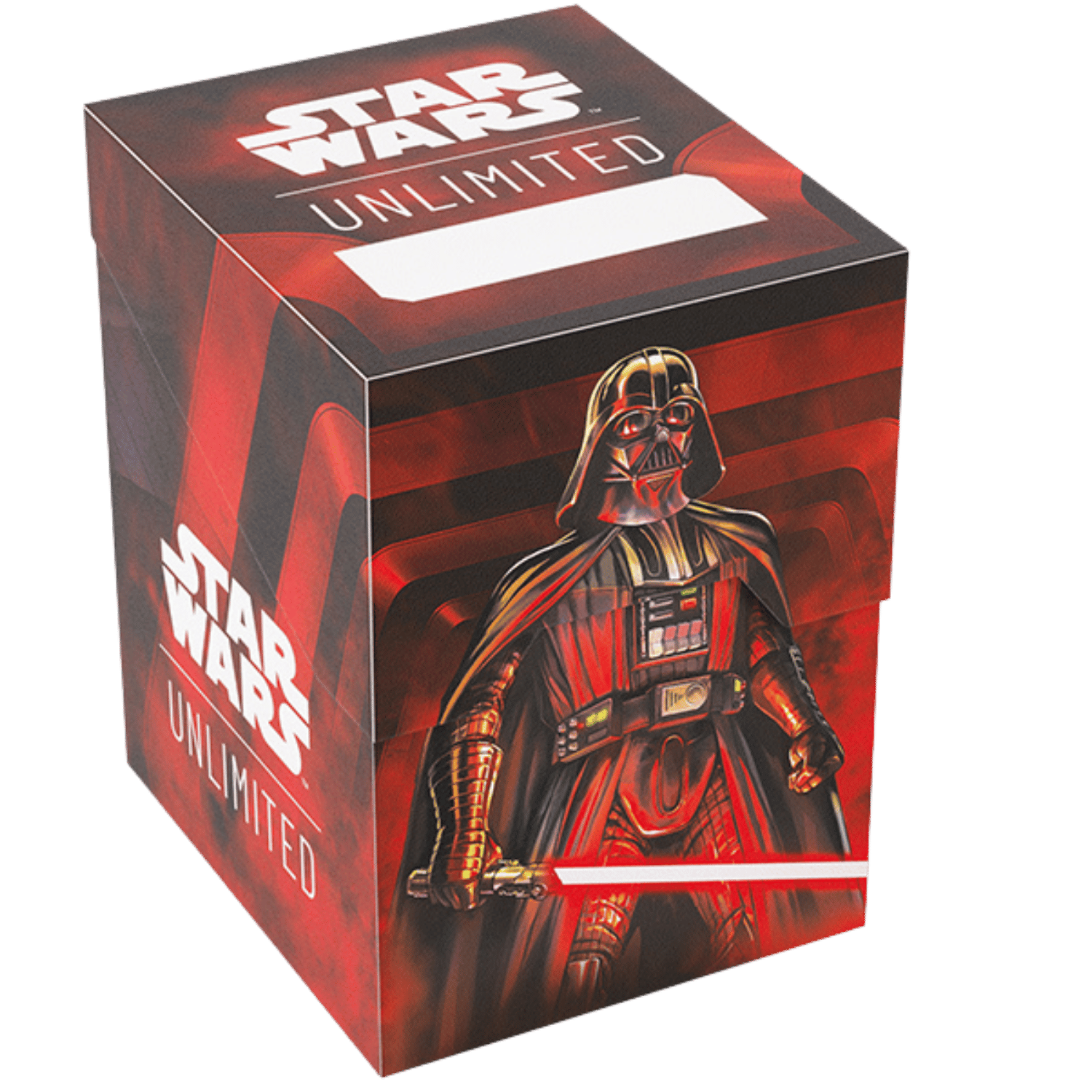 Gamegenic Deck Box: Star Wars Unlimited - Soft Crate - Darth Vader