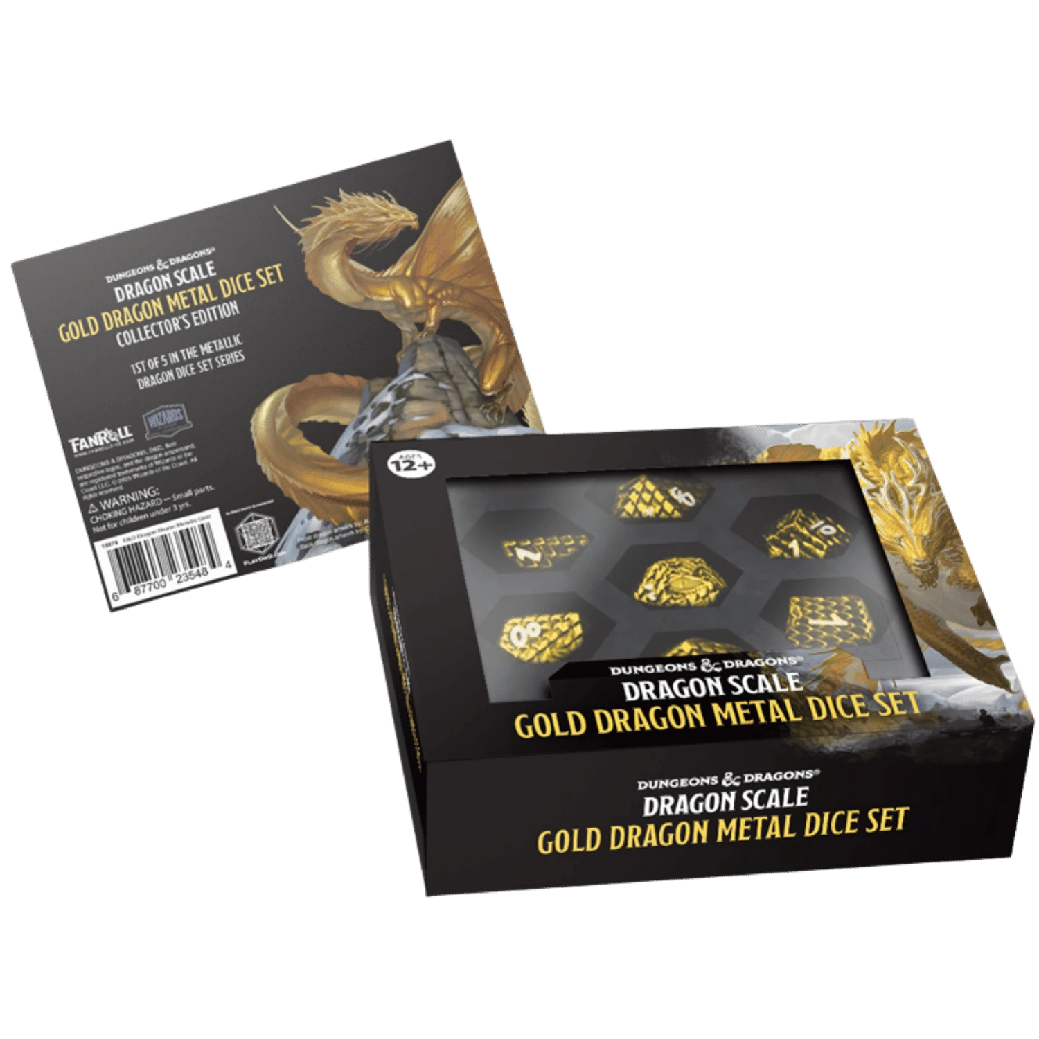 FanRoll: Dungeons & Dragons - Dragon Scale - Gold Dragon Metal  display picture 1