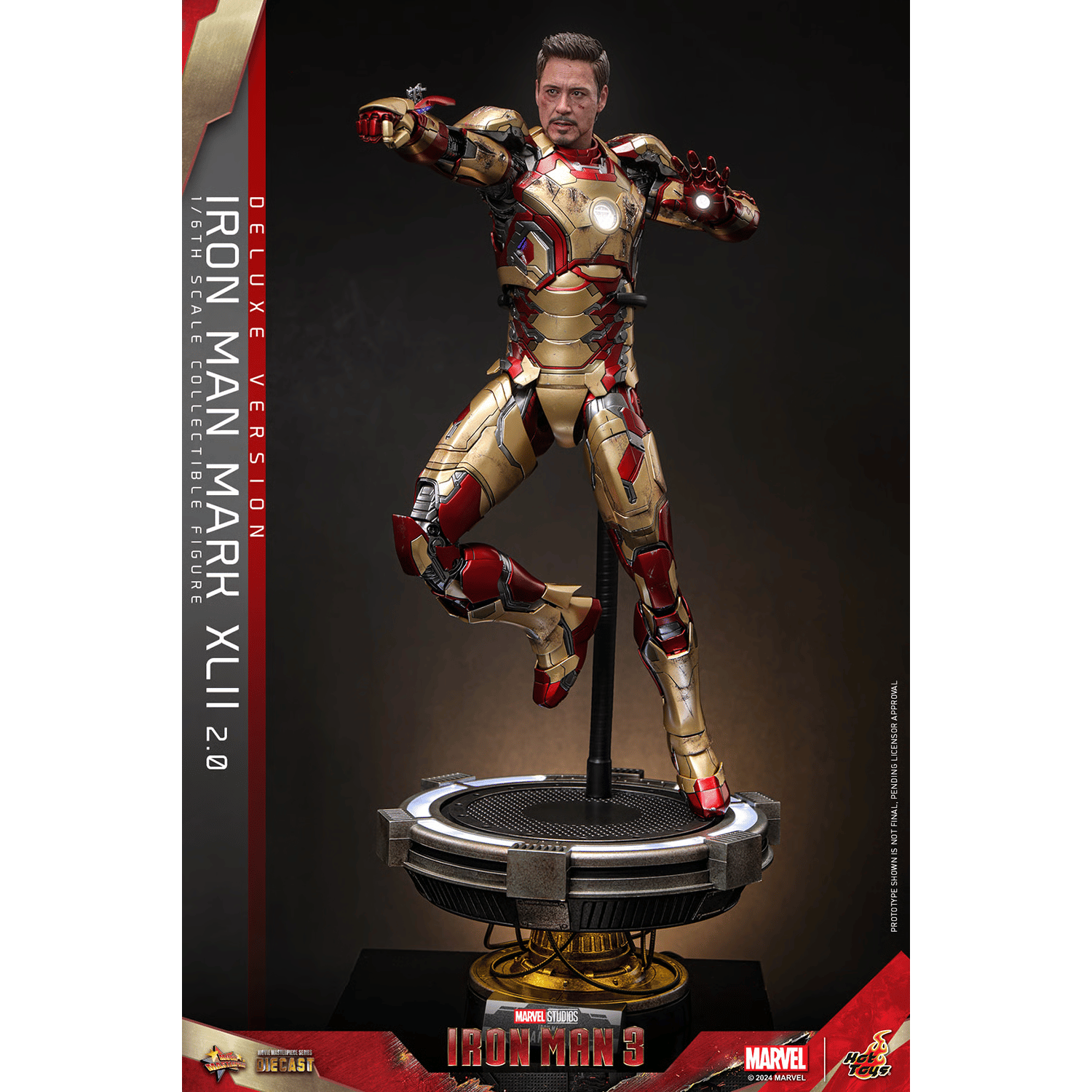 Marvel Studios: Iron Man 3 - Iron Man Mark XLII (2.0) MMS759D66