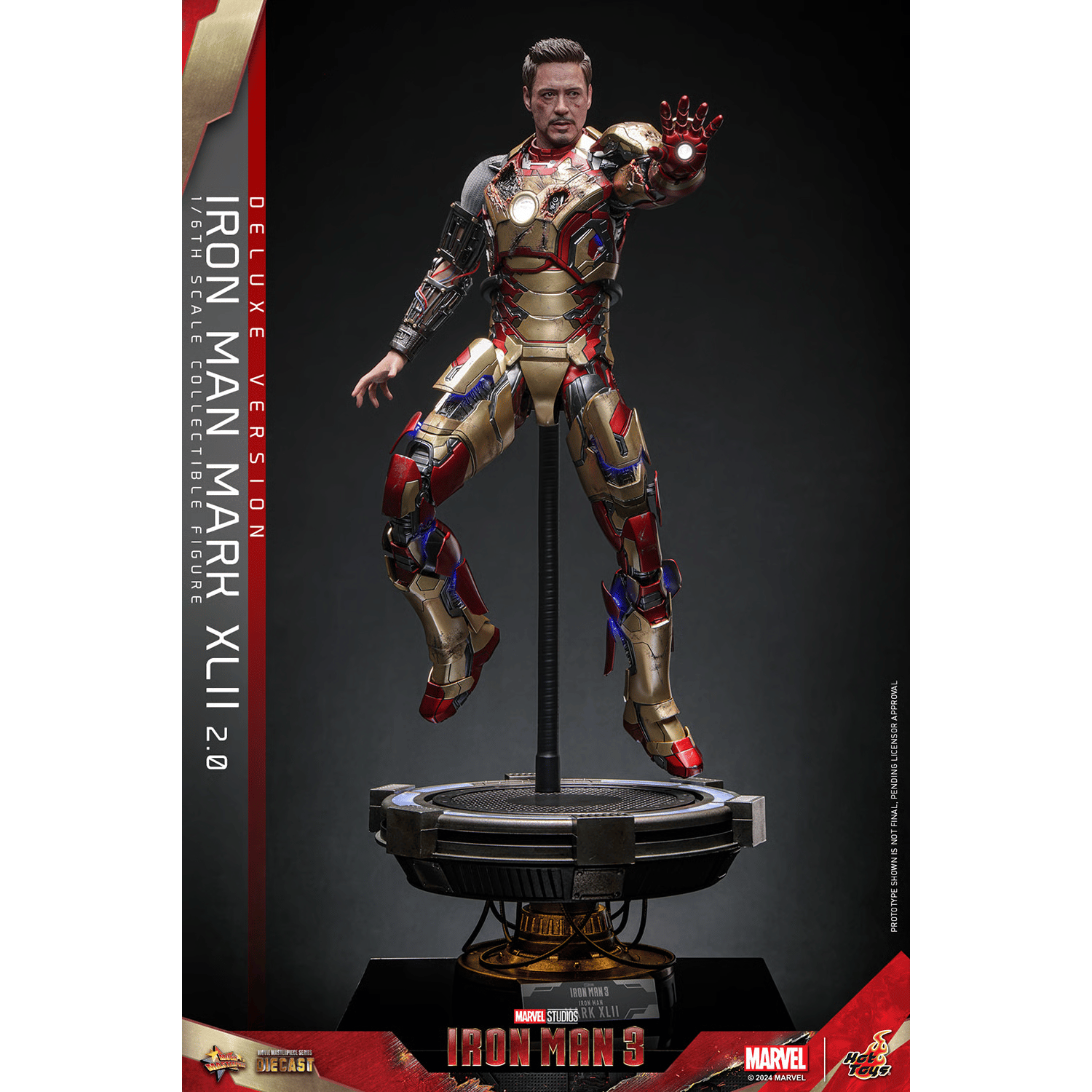 Marvel Studios: Iron Man 3 - Iron Man Mark XLII (2.0) MMS759D66