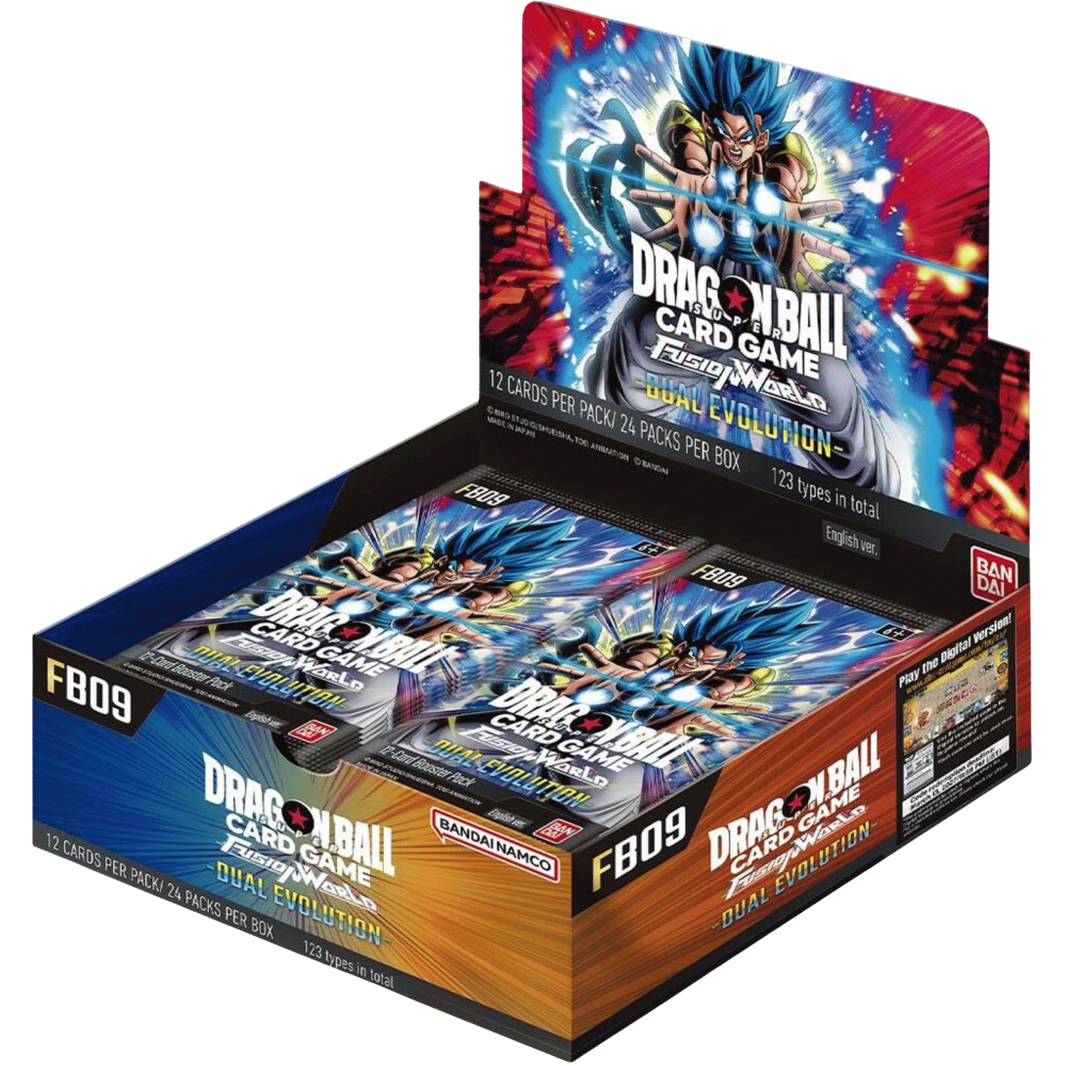 ドラゴンボールカードゲーム FB09 デュアルエボリューション　box Amazon.co.jp: バンダイ(BANDAI) ドラゴンボールスーパーカードゲーム