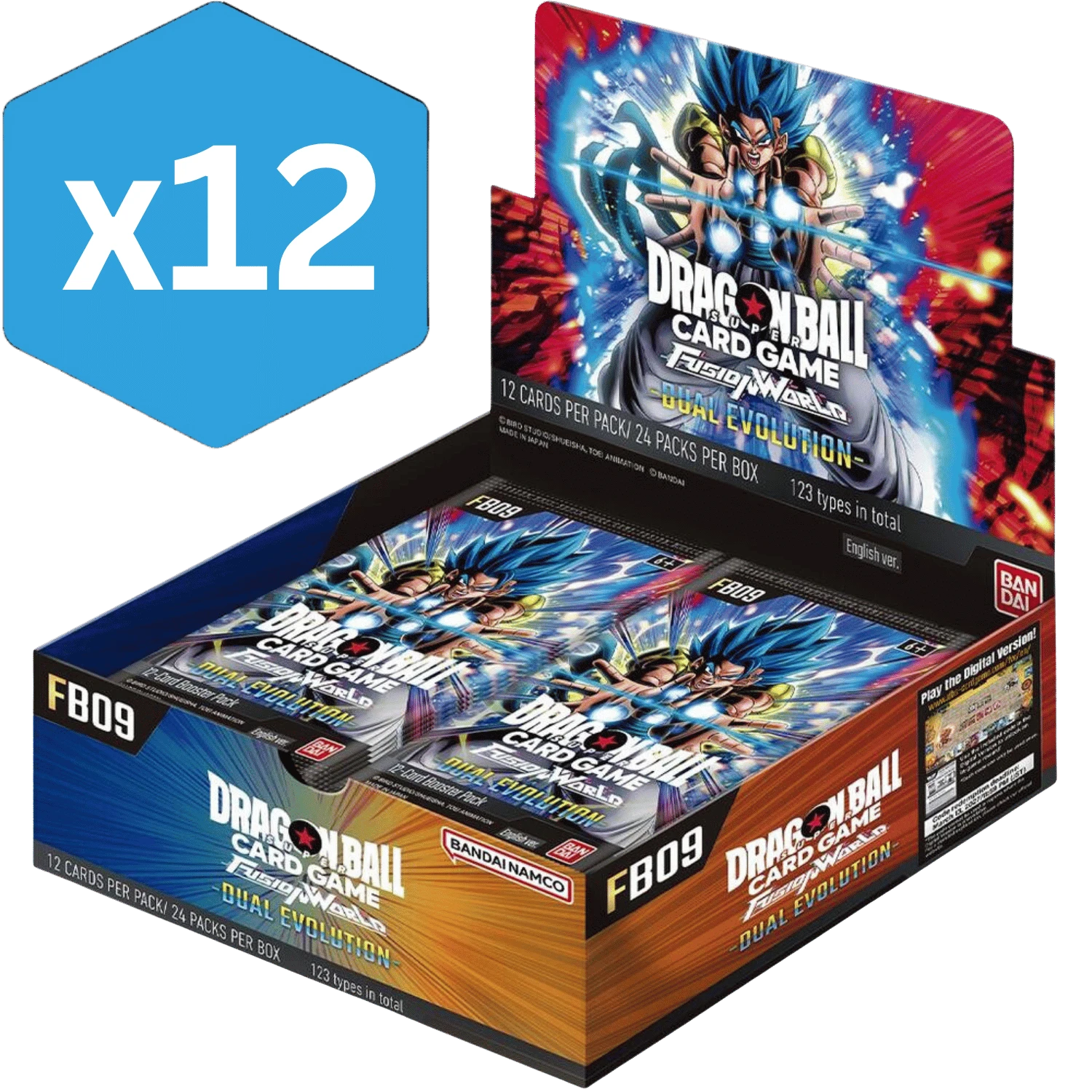 新品未開封ドラゴンボール FW DUAL EVOLUTION-FB09 1BOX 抽選販売】ドラゴンボールスーパーカードゲーム FW DUAL EVOLUTION