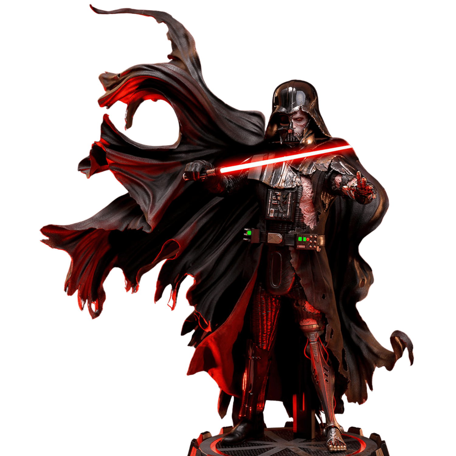 SF・ファンタジー・ホラー Darth Vader BattleDamaged Deluxe Version Star Wars: Darth Vader (Battle Damaged) DX45 - 1/6th Scale