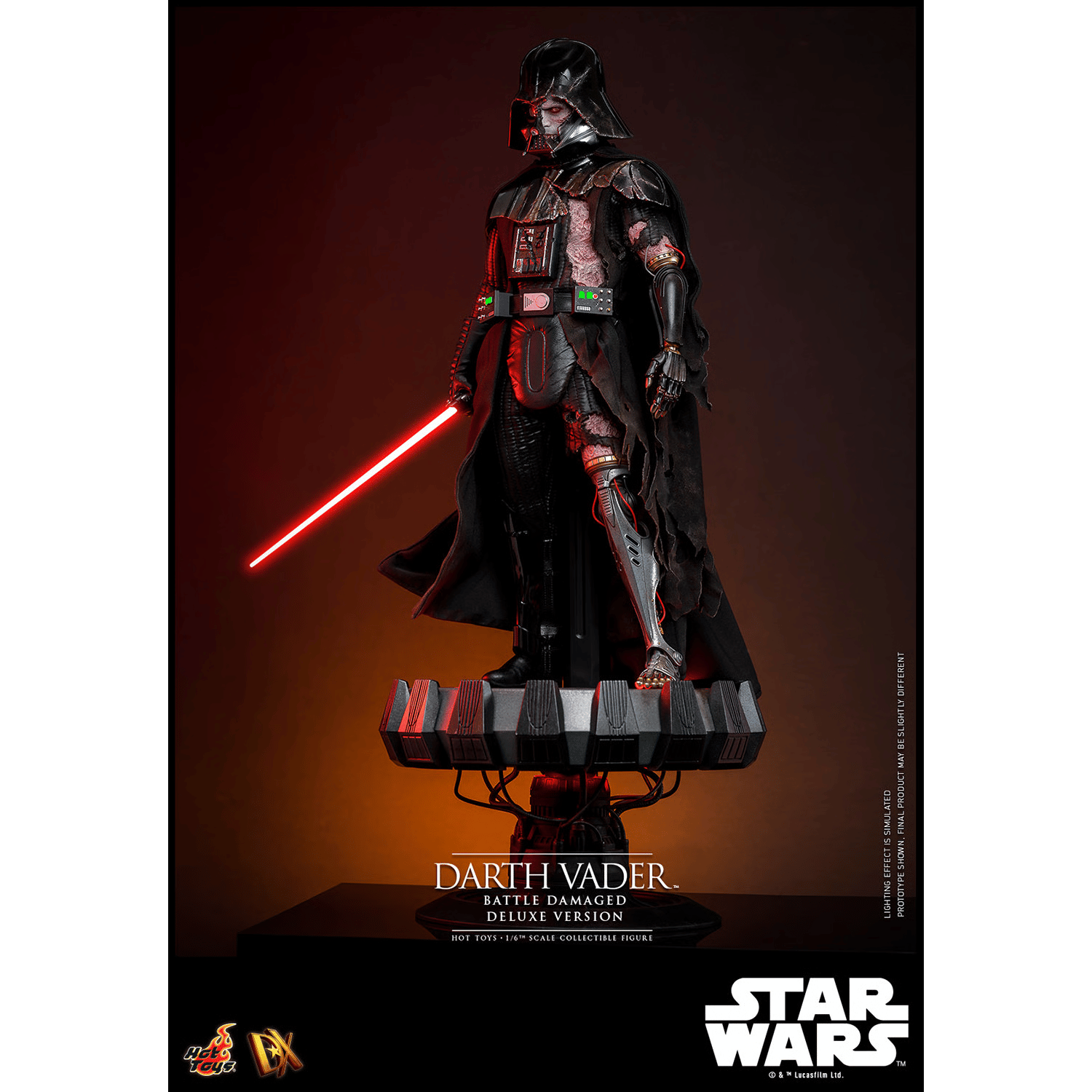 Star Wars: Darth Vader (Battle Damaged) DX45 - 1/6th Scale