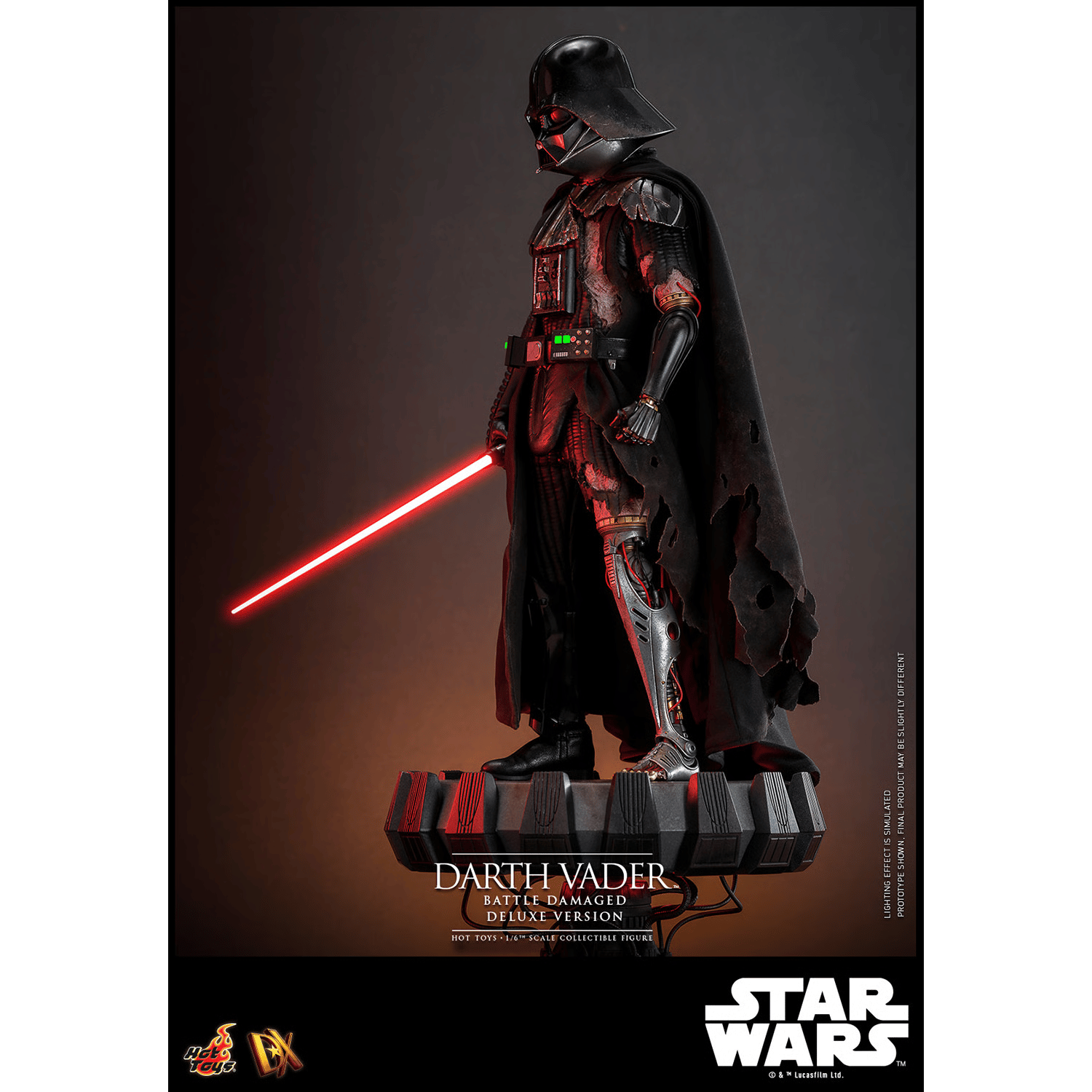 Star Wars: Darth Vader (Battle Damaged) DX45 - 1/6th Scale