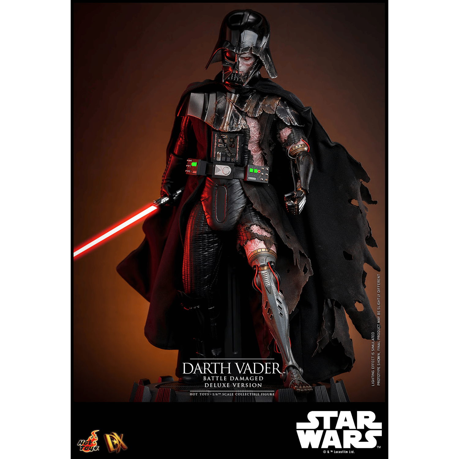 Star Wars: Darth Vader (Battle Damaged) DX45 - 1/6th Scale