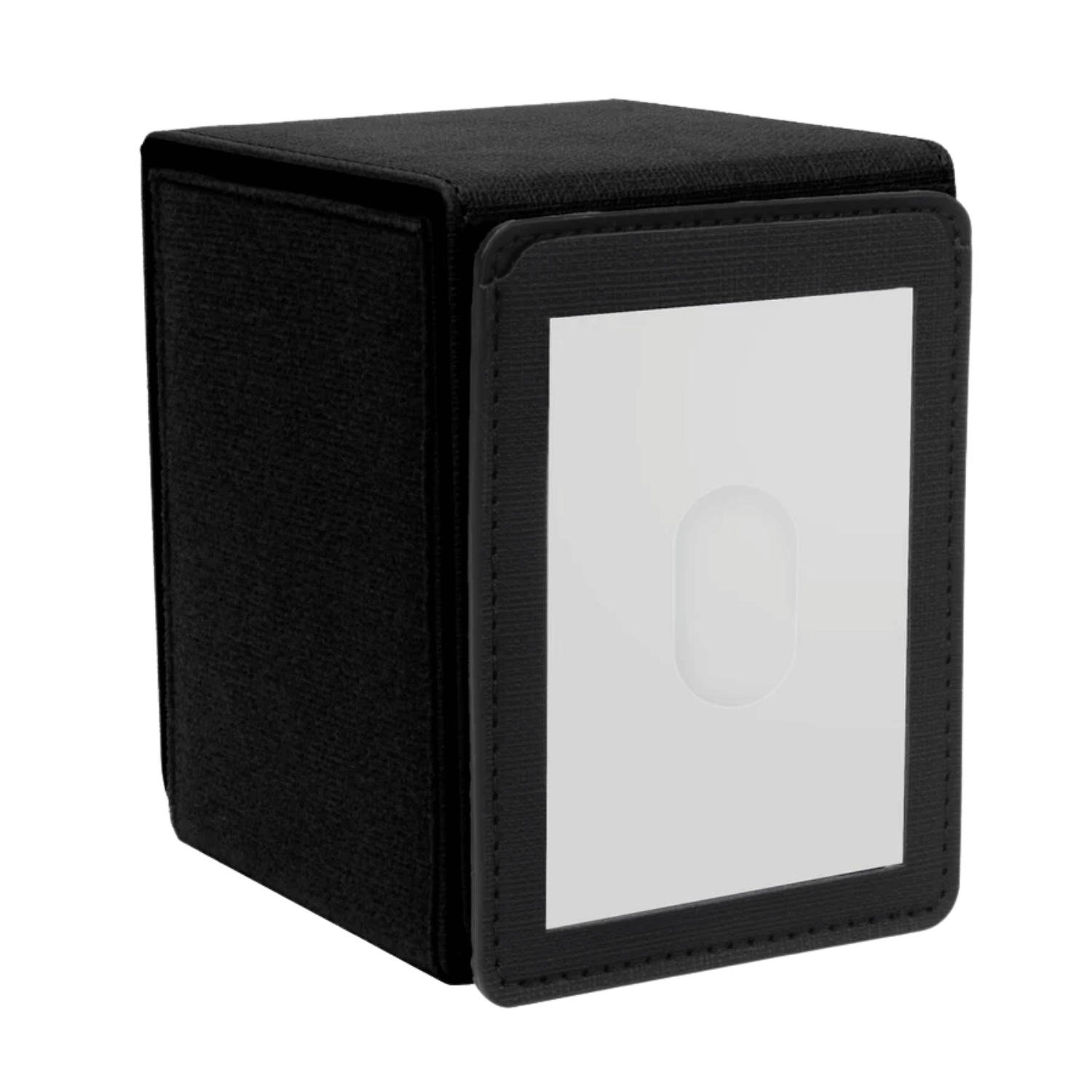 Ultra Pro Deck Box: PATCHCRAFT Black (Alcove Flip) - Game Nerdz