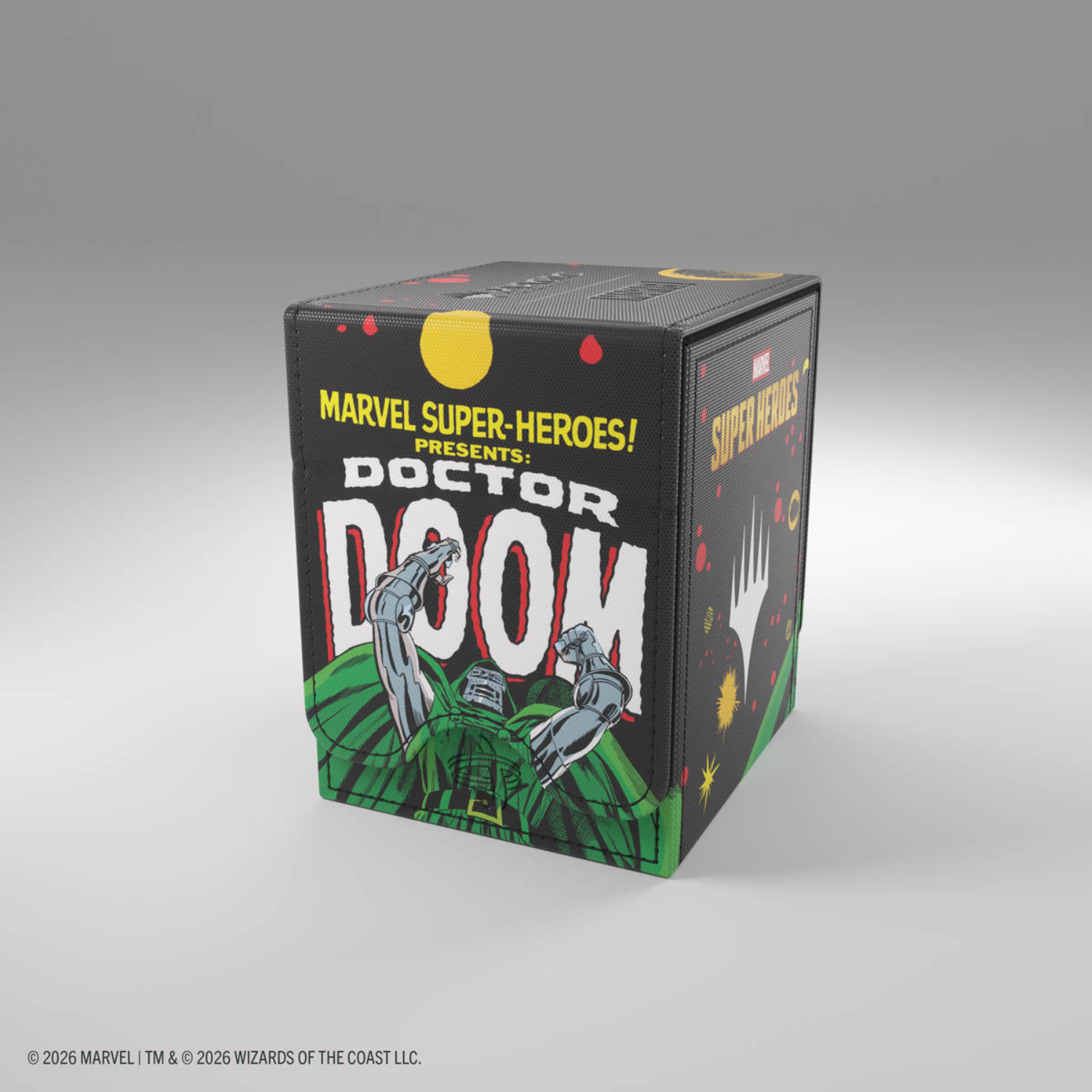 MTG GAMEGENIC マーベル デッキケース 100 3種セット ドゥーム Gamegenic Deck Box: MTG Marvel Super Heroes - Doctor Doom - Squire