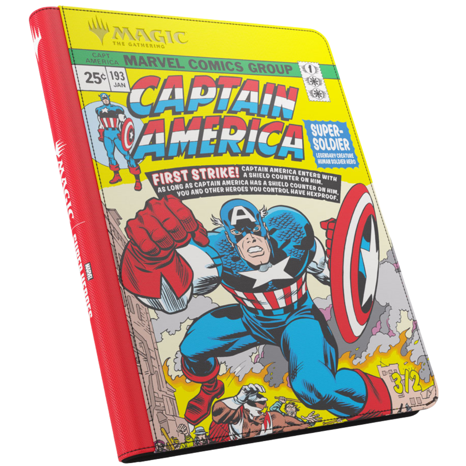 Gamegenic: Zip-Up Album - MTG Marvel Super Heroes - Captain