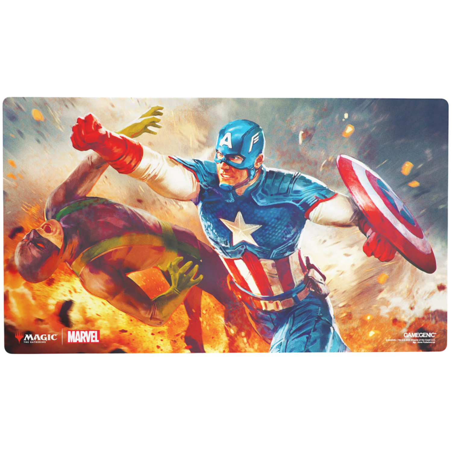 Gamegenic: Prime Playmat - MTG Marvel Super Heroes - Captain