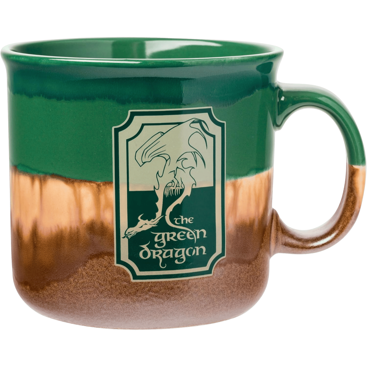 The Lord of The Rings: The Green Dragon - Reactive Glaze Ceramic