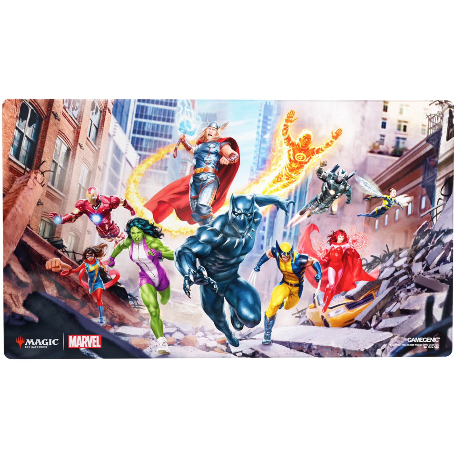 Gamegenic: Shiny Playmat - MTG Marvel Super Heroes - Marvel Super
