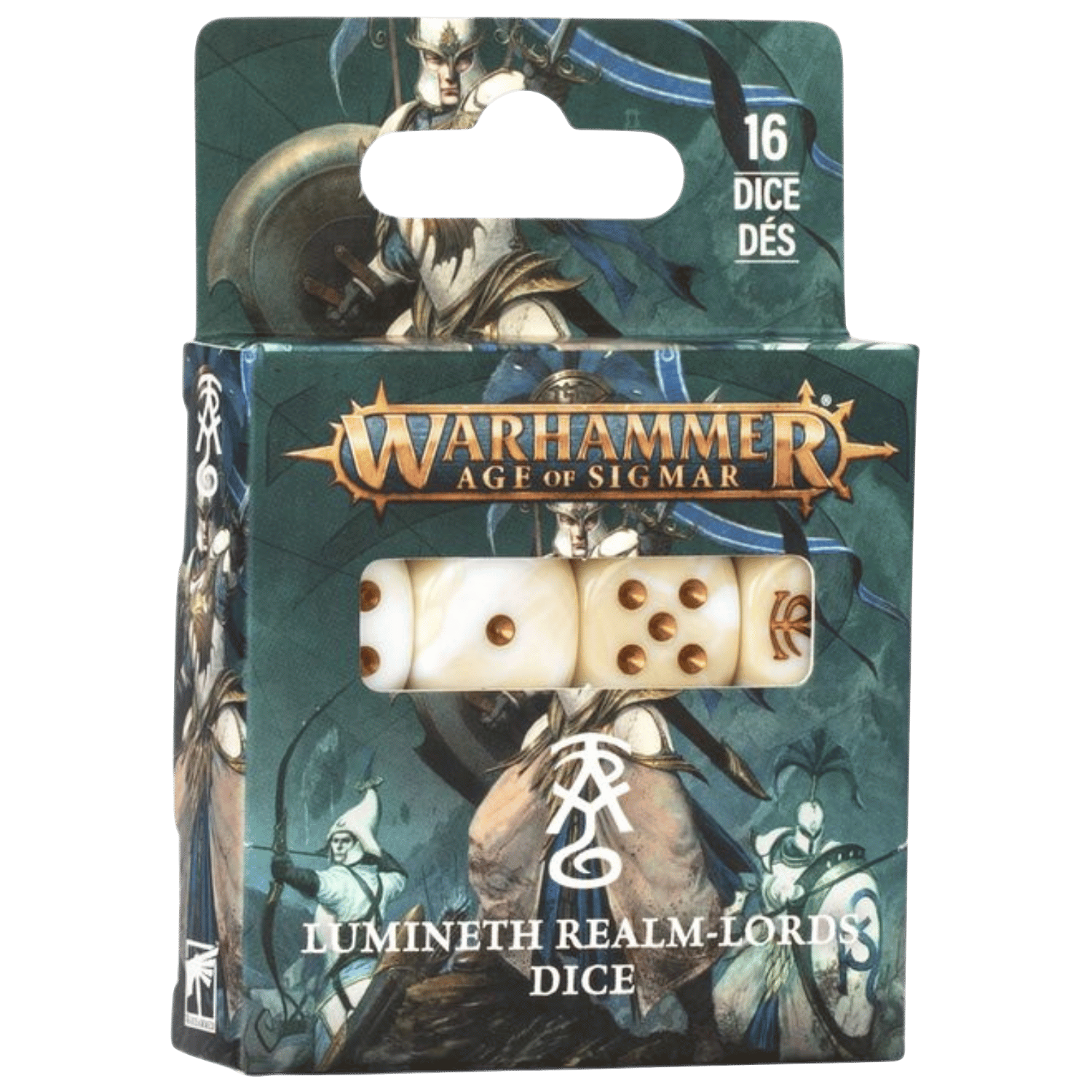 Warhammer Age of Sigmar: Lumineth Realm-Lords - Dice Set (4th  display picture 1