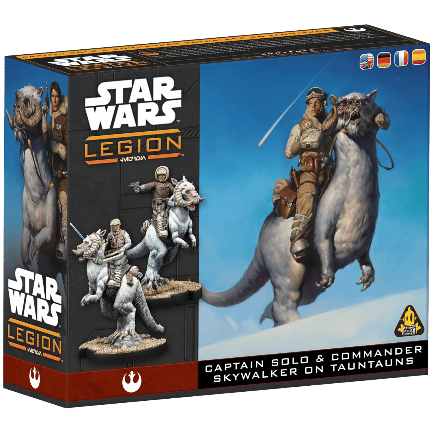 Star Wars: Legion - Captain Solo & Commander Skywalker on
