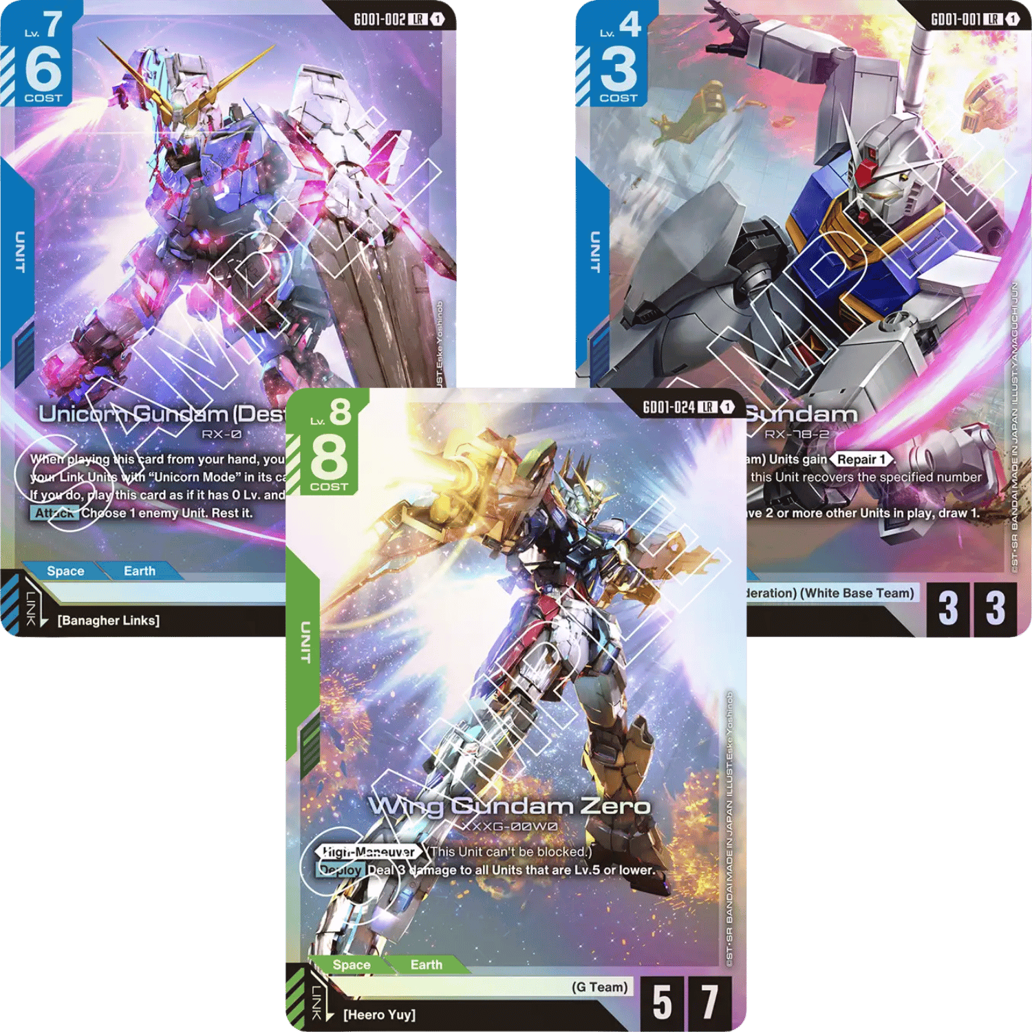 Gundam Card Game: Newtype Rising - Booster Pack (GD01) - Game Nerdz