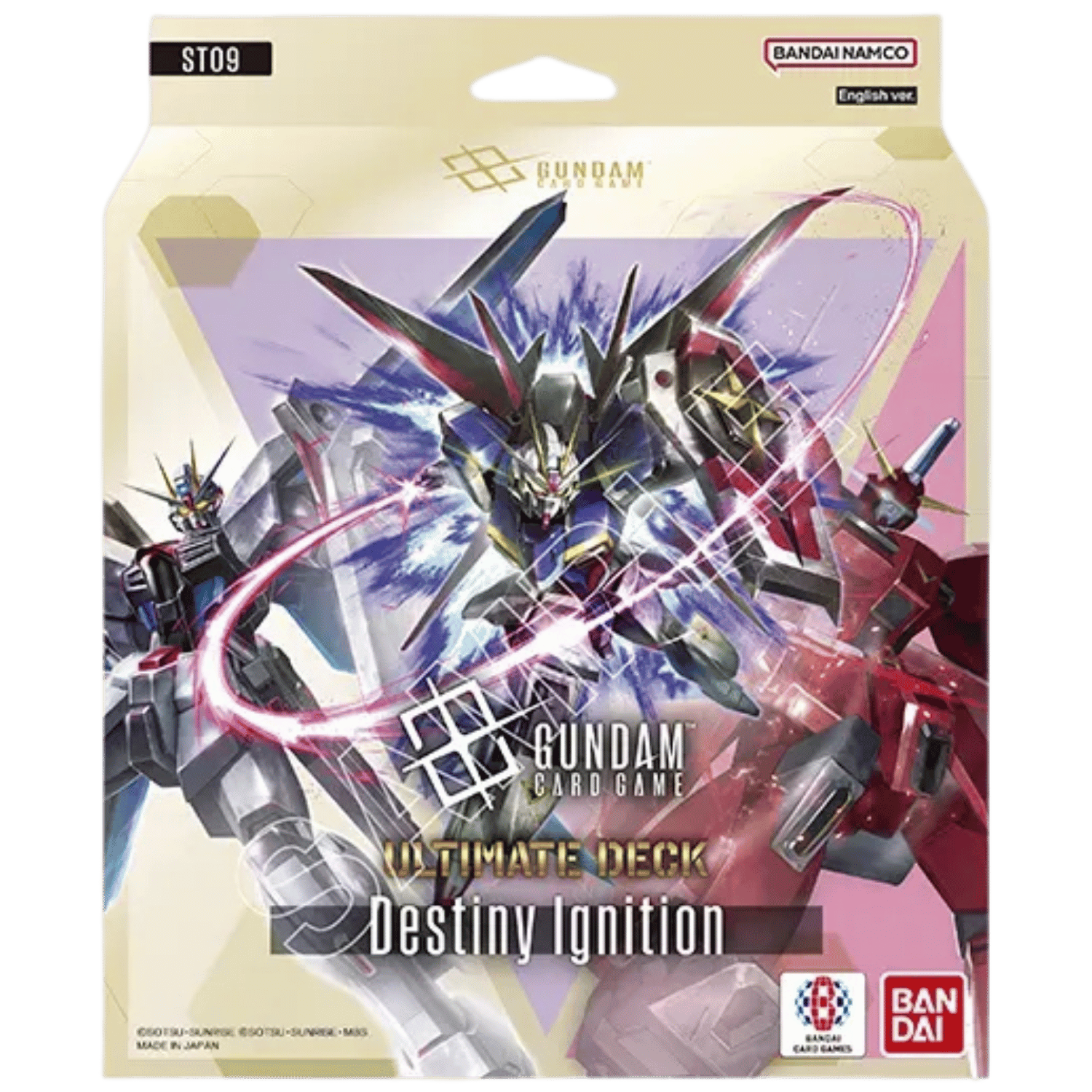 ガンダム ST09 アルティメット Destiny Ignition ゴッド Gundam Card Game: Destiny Ignition - Ultimate Deck ST09 - Game Nerdz