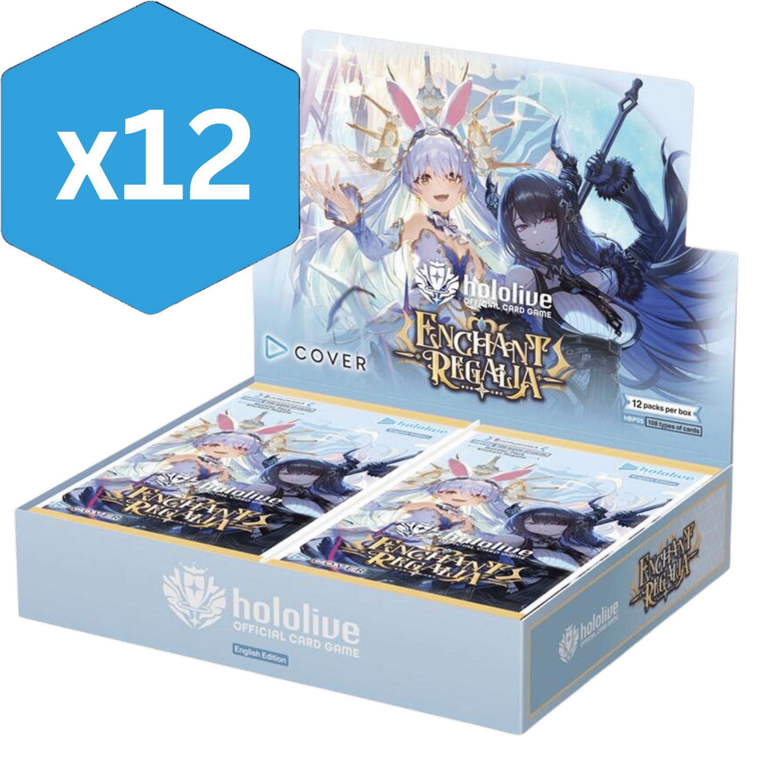 hololive card game booster box OFFICIAL (12 packs) Quintet Spectrum AniTrendz Store this set introduces brand Diva Fever Booster Box hBP07