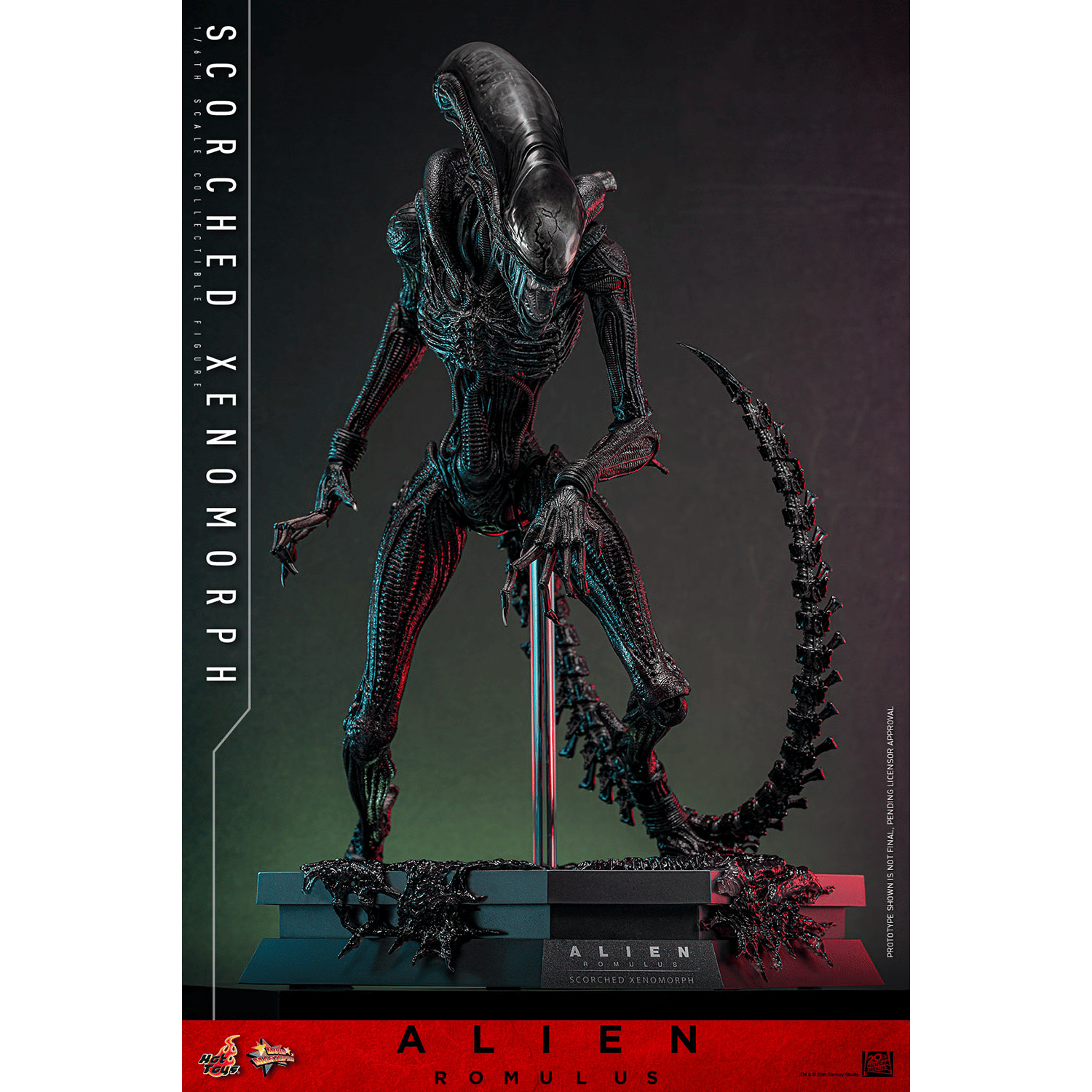 Alien: Romulus: Scorched Xenomorph MMS784 - 1/6th Scale