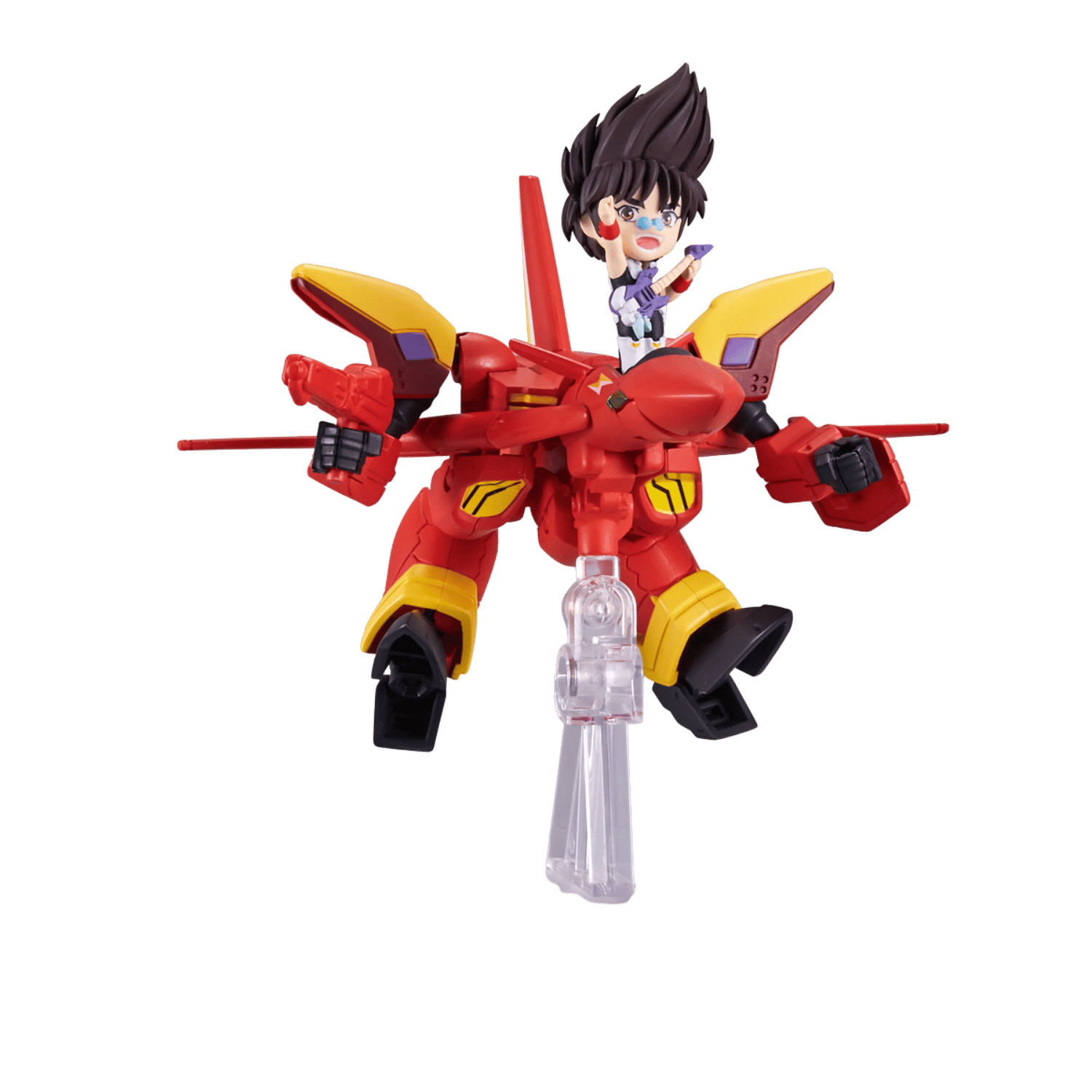 Macross 7: VF-19 Custom Fire Valkyrie & Basara Nekki TAMASHII