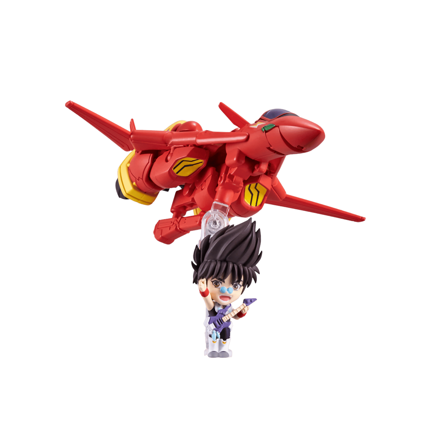 Macross 7: VF-19 Custom Fire Valkyrie & Basara Nekki TAMASHII