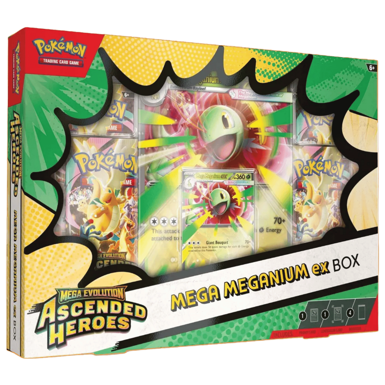 Pokemon: Mega Evolution - Ascended Heroes - Mega ex Box (Set of 3) - Game Nerdz Pokemon: Mega Evolution - Ascended Heroes - Mega ex Box (Set of 3) - Game Nerdz