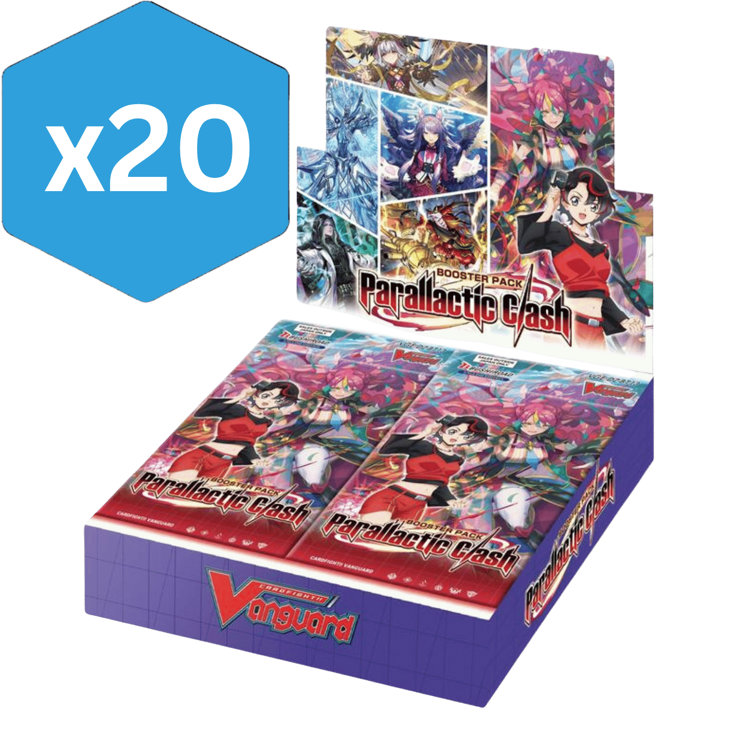 Cardfight!! Vanguard TCG: Parallactic Clash - Booster Box (Sealed Case) -  Game Nerdz