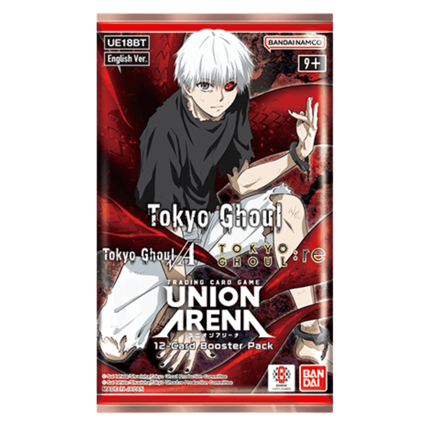 Union Arena TCG: Tokyo Ghoul UE18BT - Booster Pack - Game Nerdz