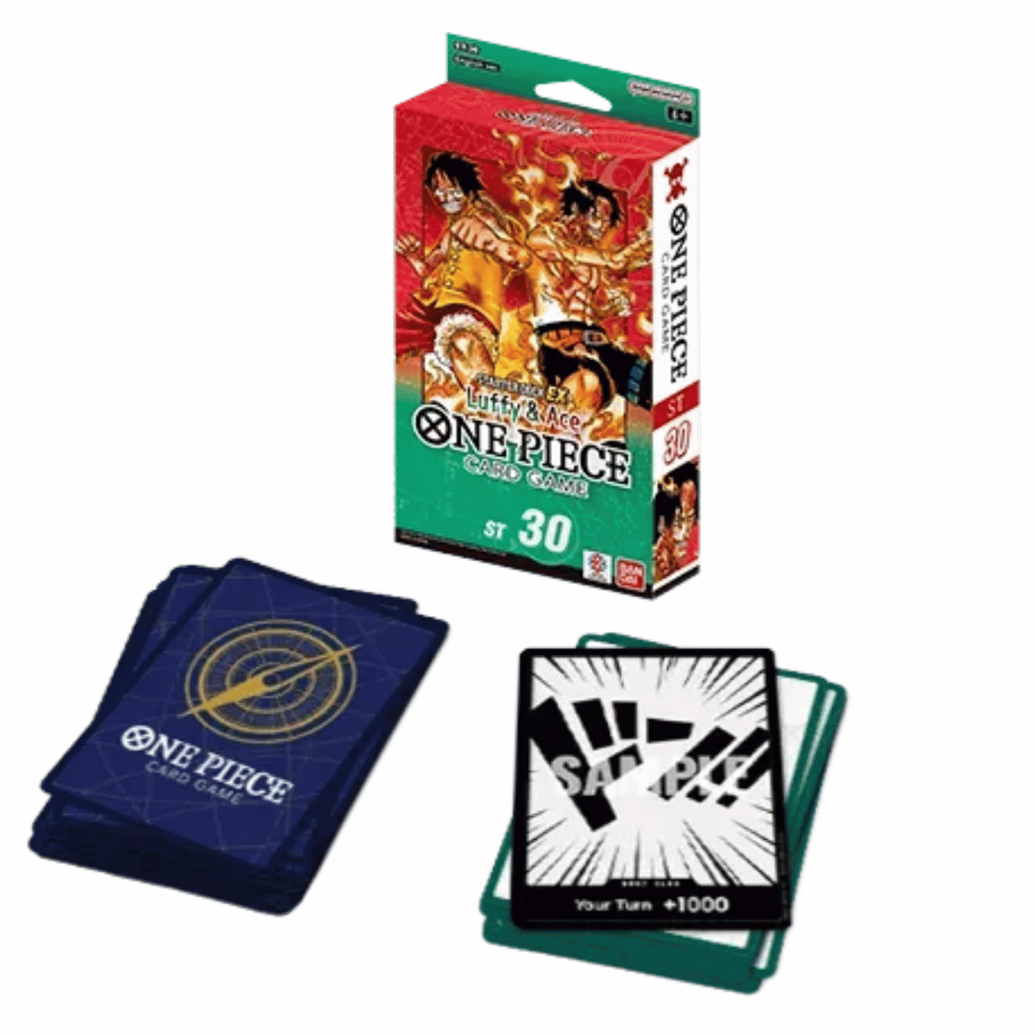 One Piece TCG: Luffy & Ace - Starter Deck EX ST-30 - Game Nerdz